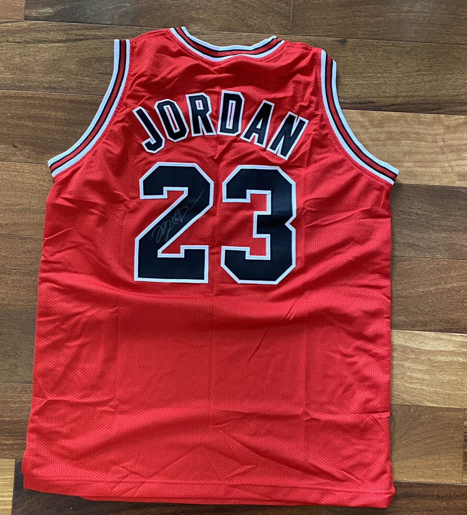 Michael Jordan Autographed Jersey (1 of 1)