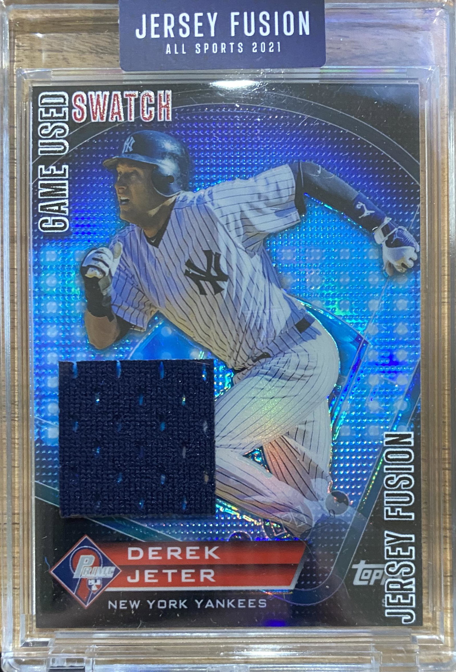 Derek Jeter Game Used Jersey Card (1 of 1)