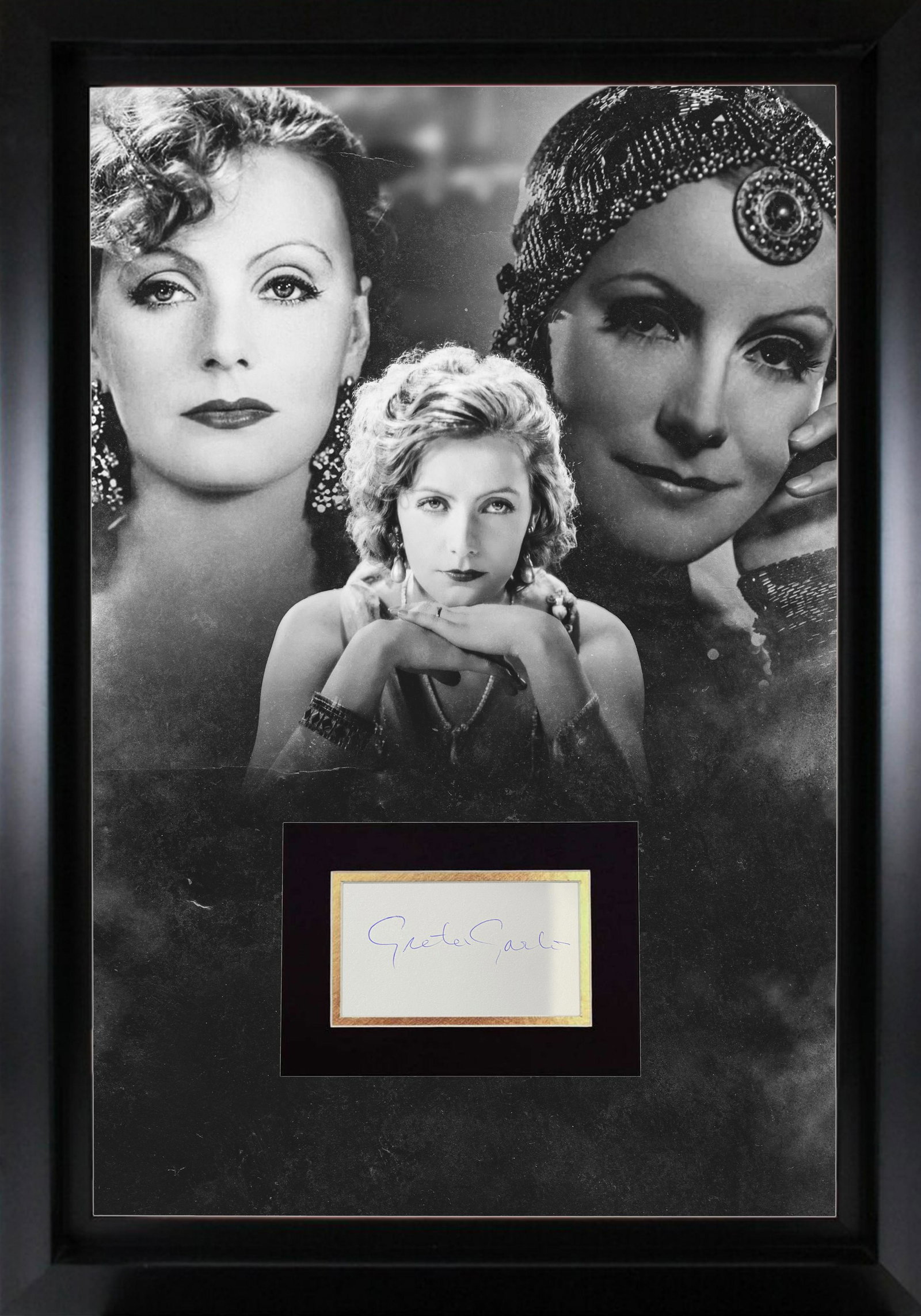 Greta Garbo Autographed 16x20 Display (1 of 1)