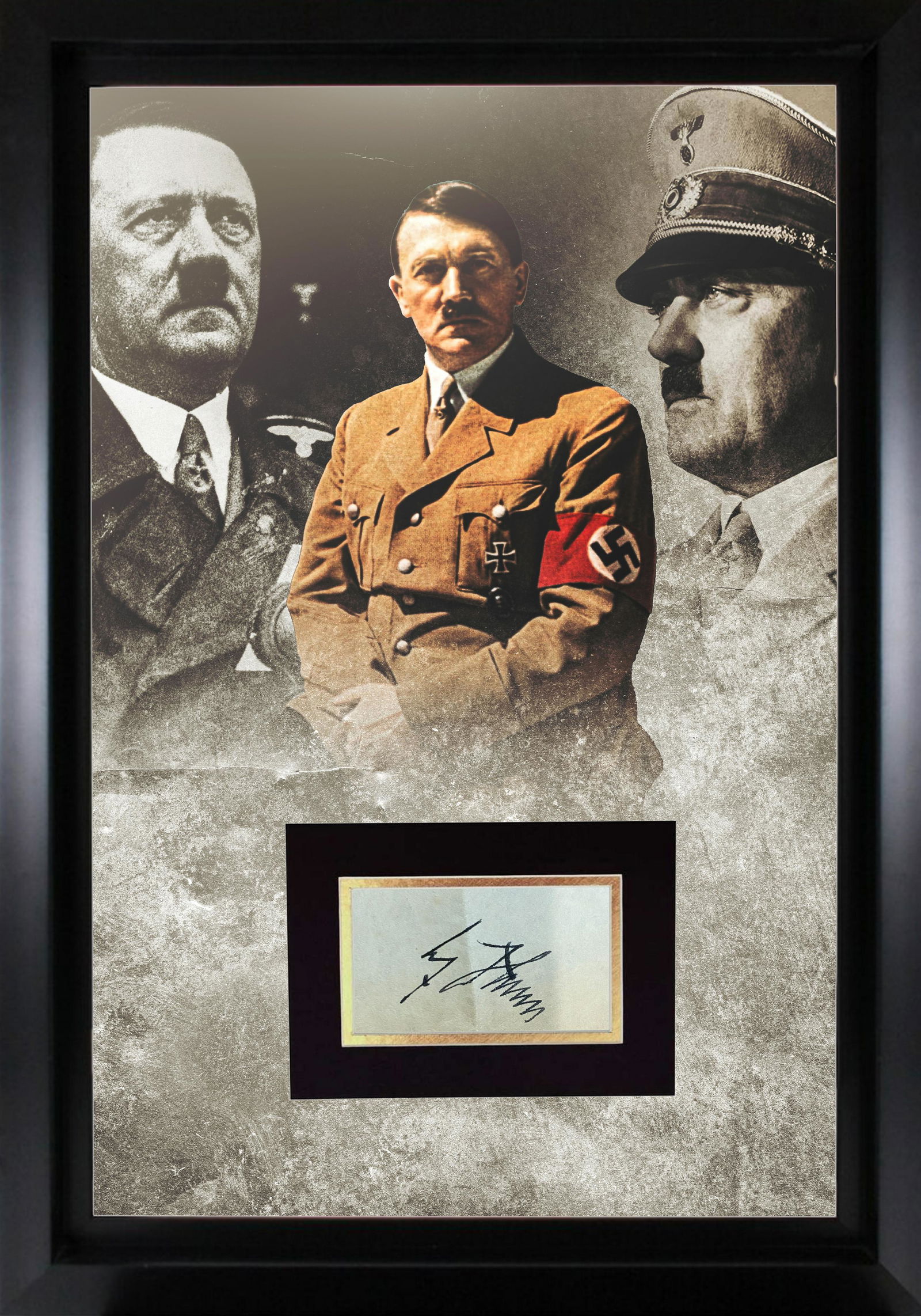 Adolf Hitler Autographed 16x20 Display: Album art and cuts displays are 24x36 and 16x20 Displays take 3 weeks to make possibly more and come framed! If you need this quicker please email asap. Displays are not framed, and can be framed for