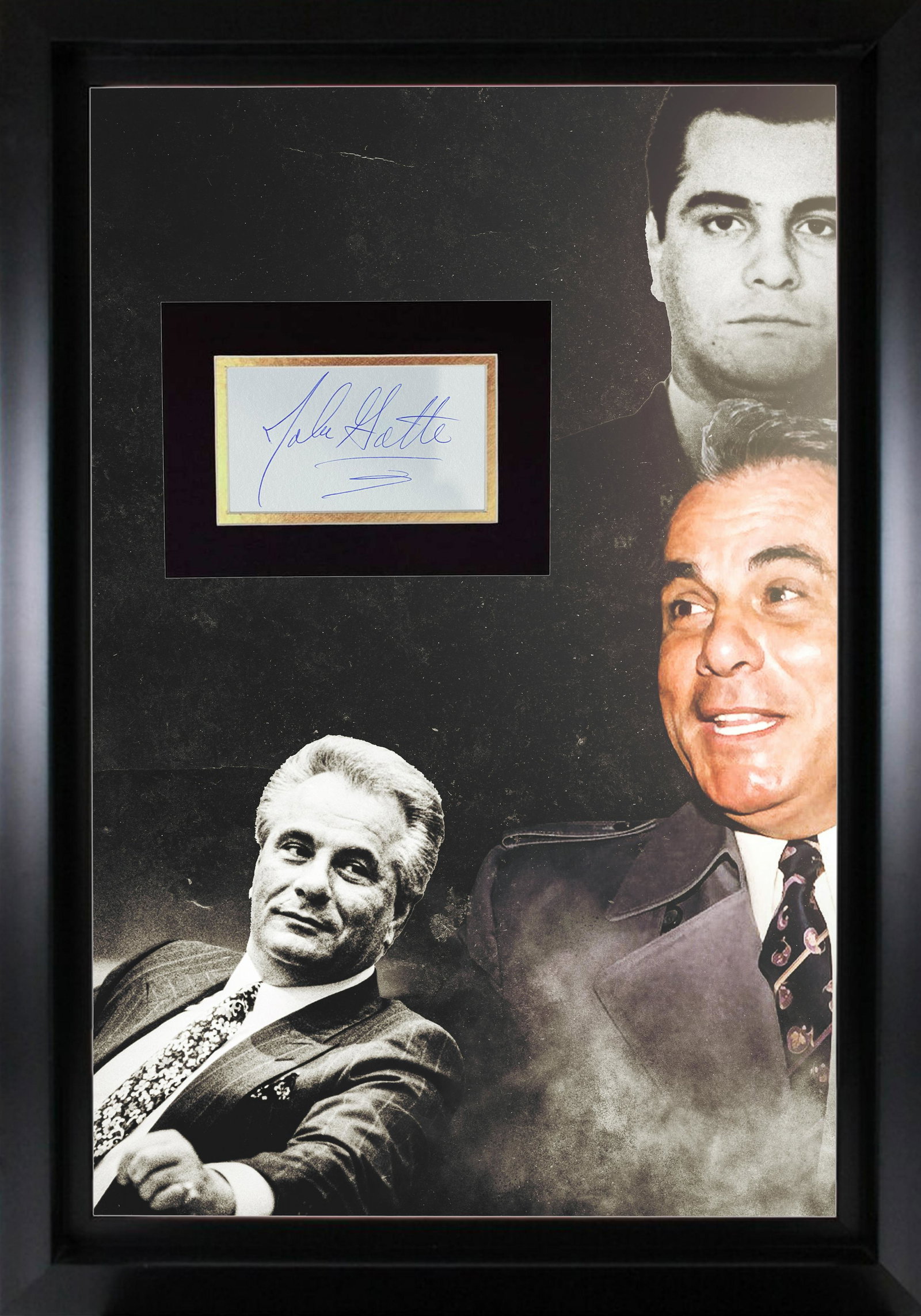 John Gotti Autographed Display! (1 of 1)