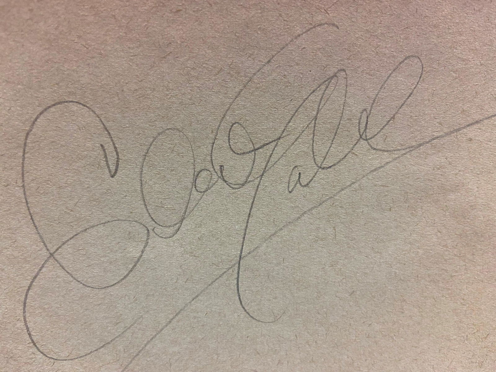 Clark Gable Cut Autograph (1 of 1)