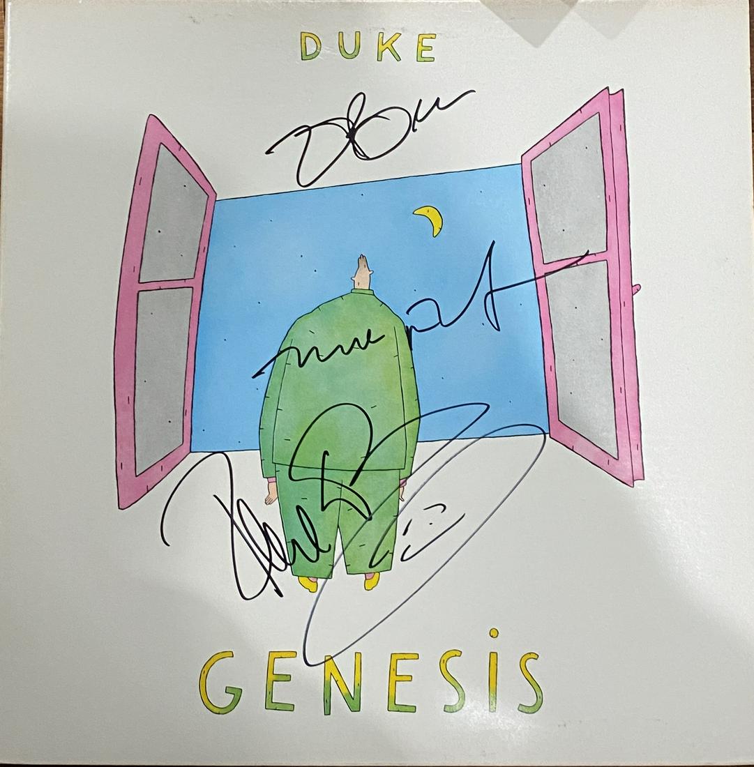 Genesis Autographed Album COLLINS BANKS (1 of 1)