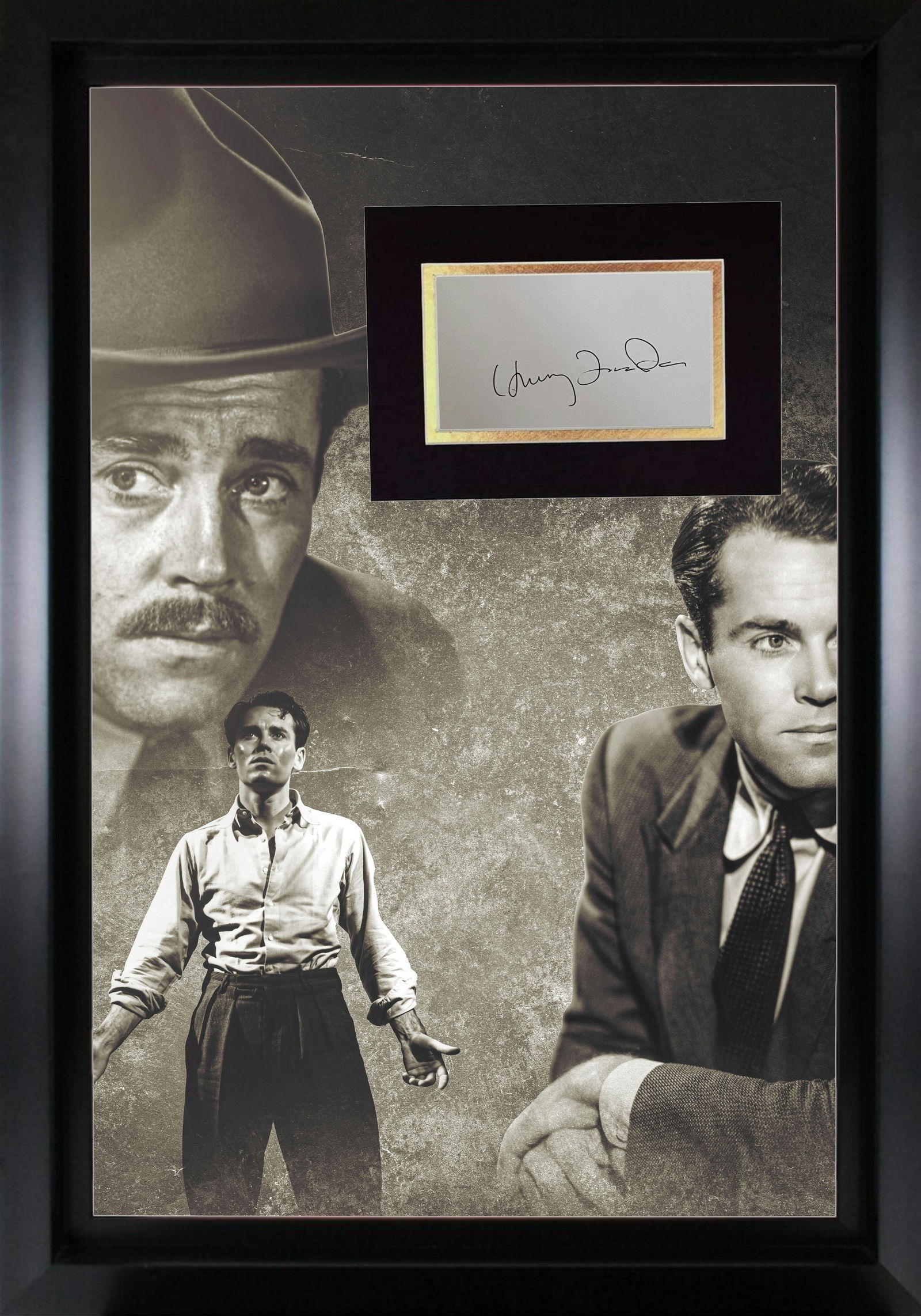 Henry Fonda Autographed 16x20 Display (1 of 1)