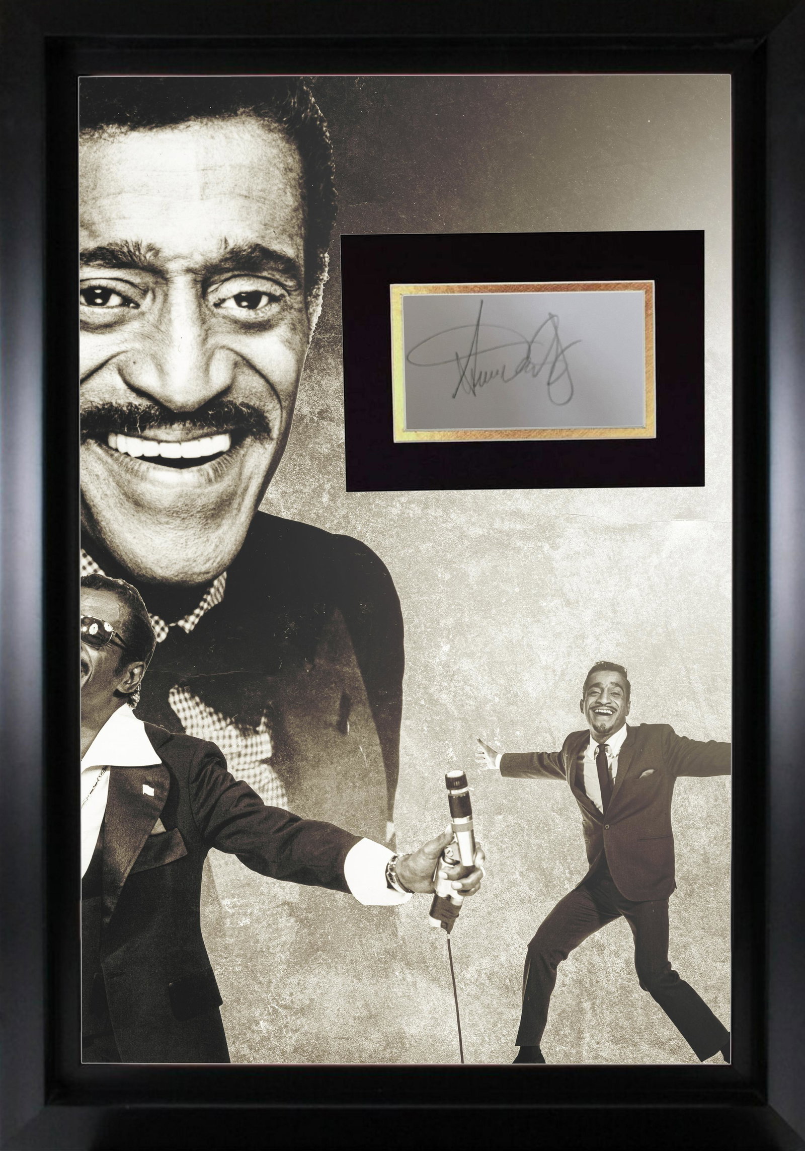 Sammy Davis Jr. Autographed 16x20 Display (1 of 1)