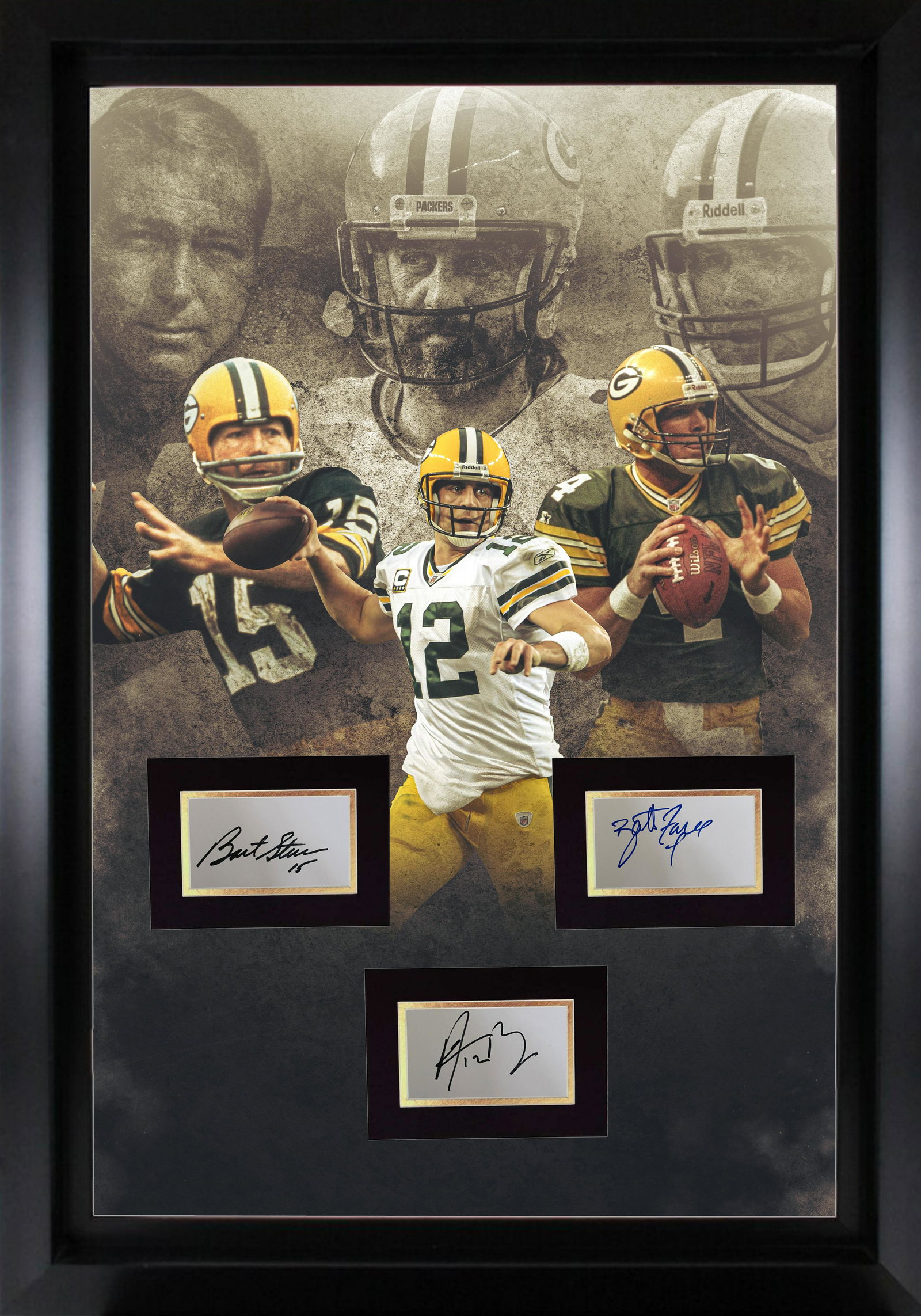 Packers Legend Autographed 16X20 Display STARR Brett (1 of 1)