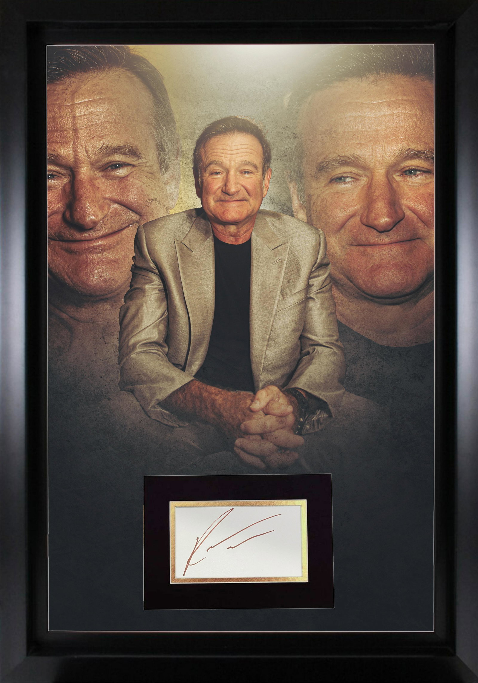 Robin Williams Autographed 16x20 Display (1 of 1)