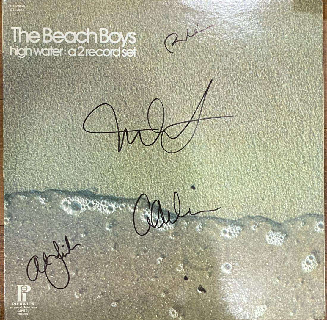 The Beach Boys Autographed Album CARL AL MIKE BRIAN (1 of 1)