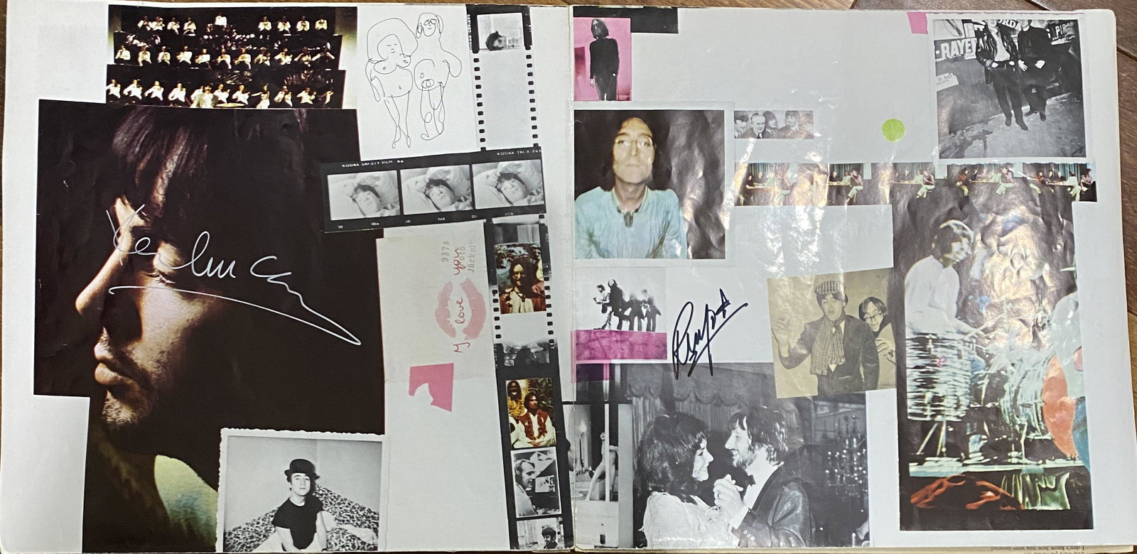 The Beatles Autographed Poster All 4! (1 of 1)