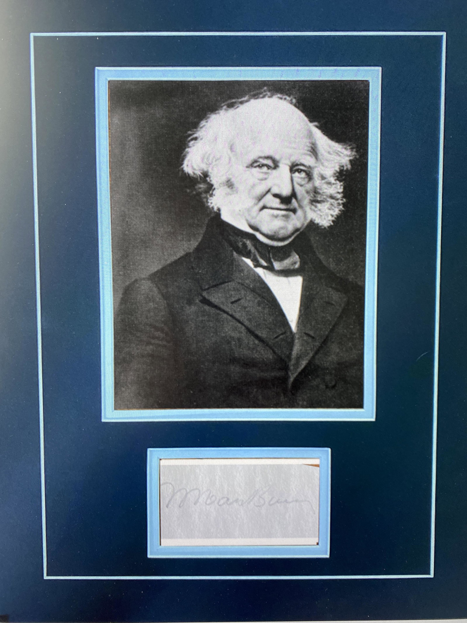 Martin Van Buren Autographed Display: Displays are not framed, and can be framed for a cost. Framed items will state they are framed in the name of the item. All signed items come with a COA. Ask any and all questions BEFORE bidding. Sign