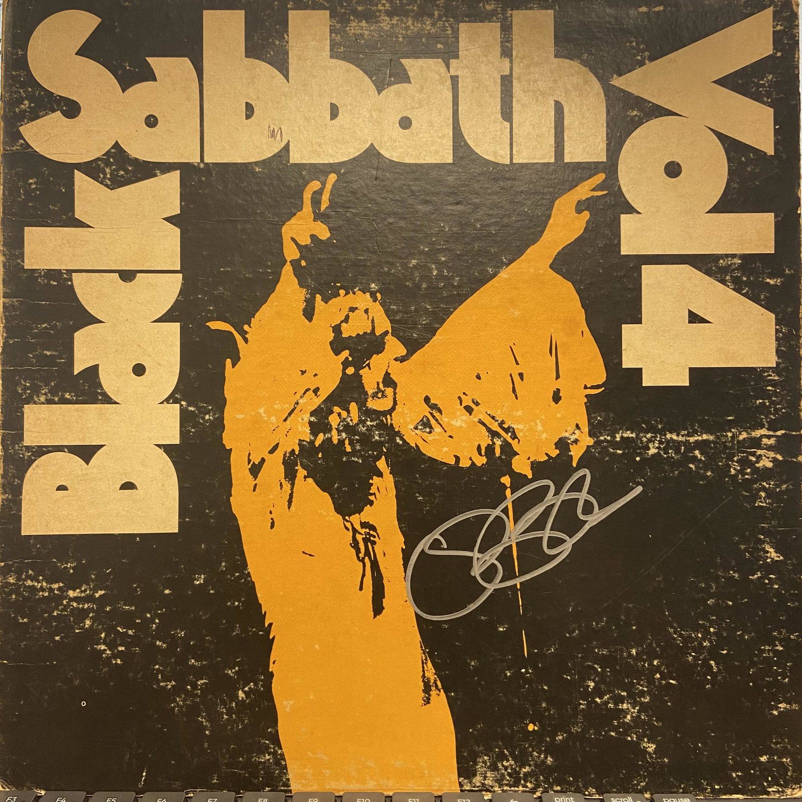 Ozzy Osbourne Autographed Album Cover (1 of 1)