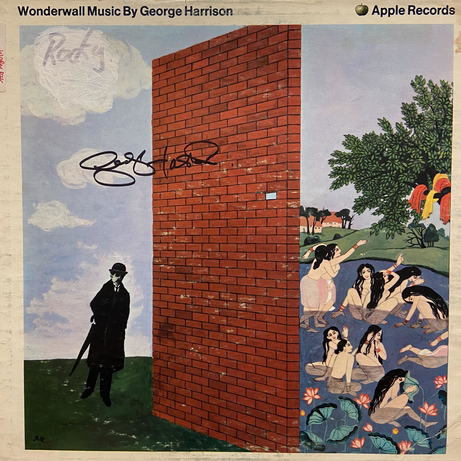 George Harrison Autographed Album Cover: Displays are assembled AFTER payment is received, picture is a mock up of finished product. Displays are not framed, and can be framed for a cost. Framed items will state they are framed in the name o