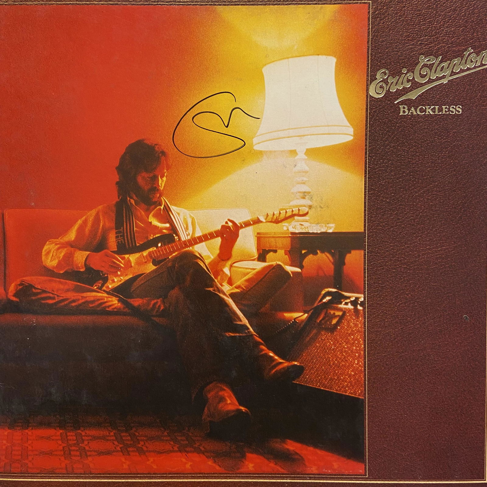 Eric Clapton Autographed Album Cover (1 of 1)