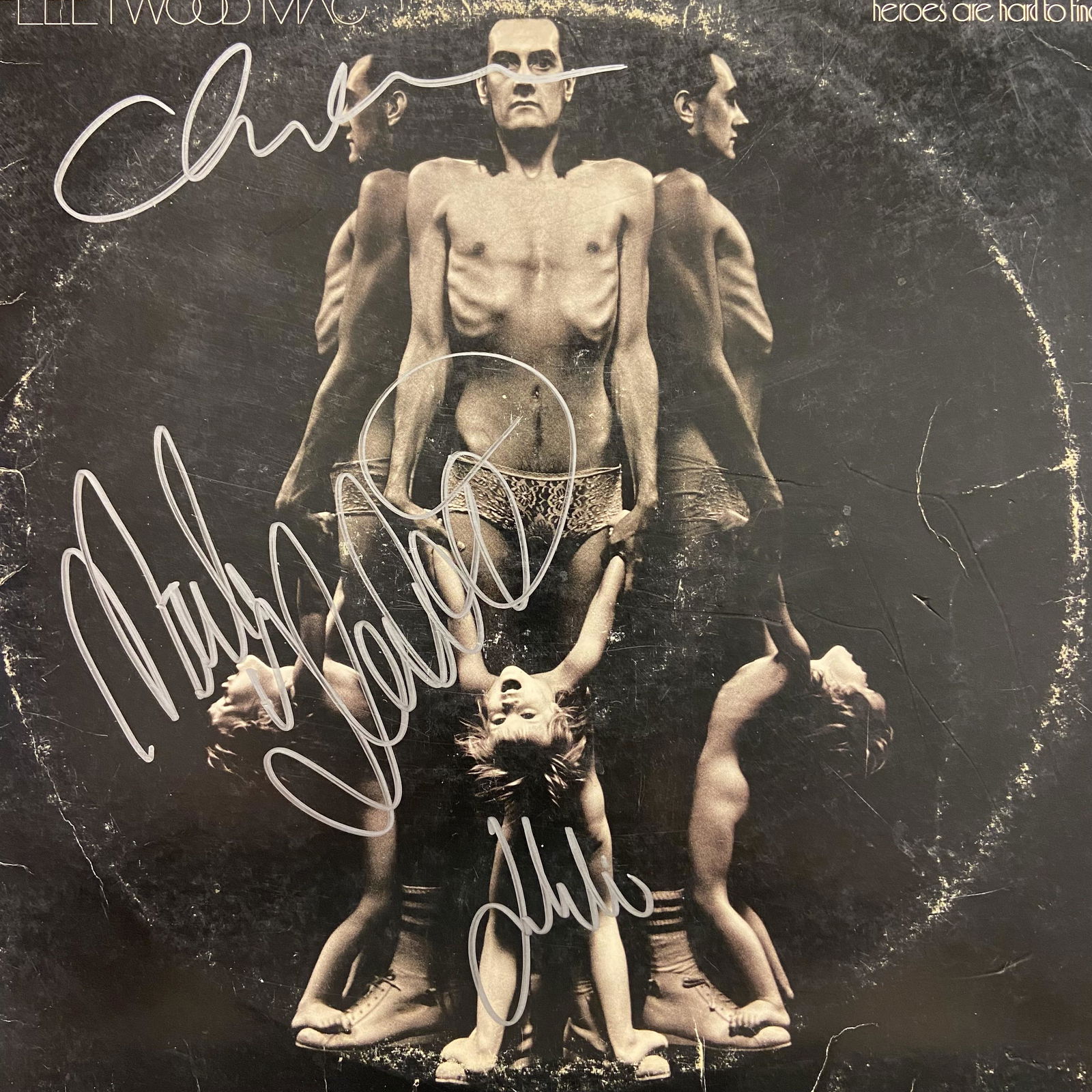 Fleetwood Mac Autographed Album Cover, signed by all (1 of 1)