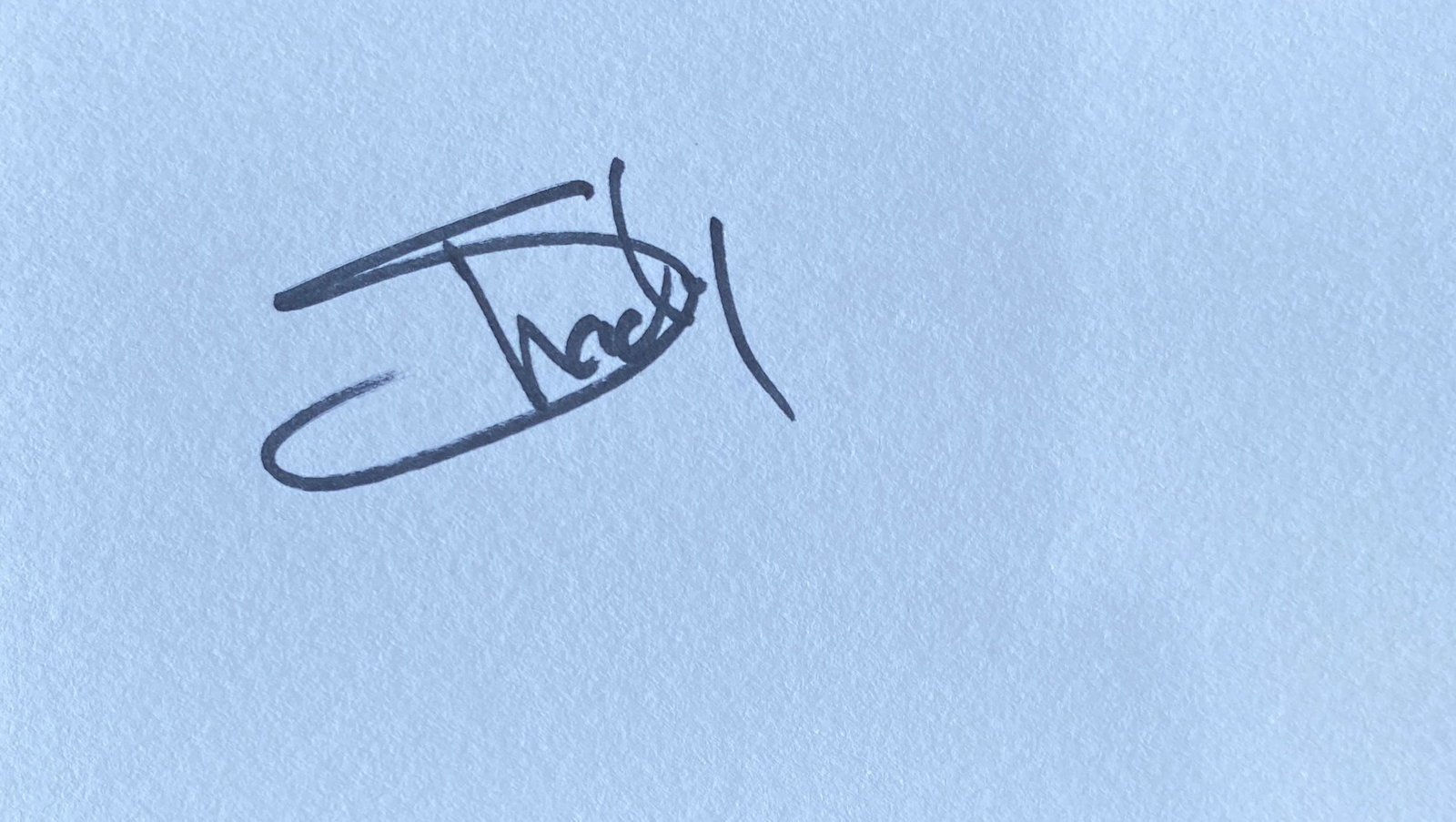 Slim Shady Autographed CARD (1 of 1)