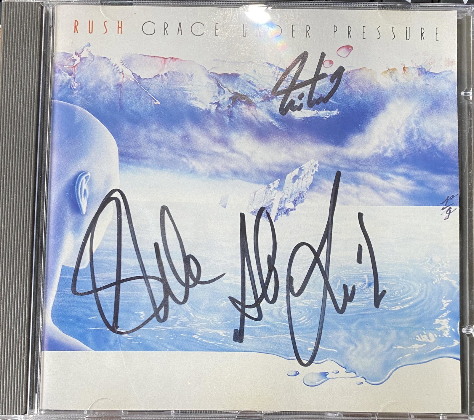 Rush Autographed CD (1 of 1)