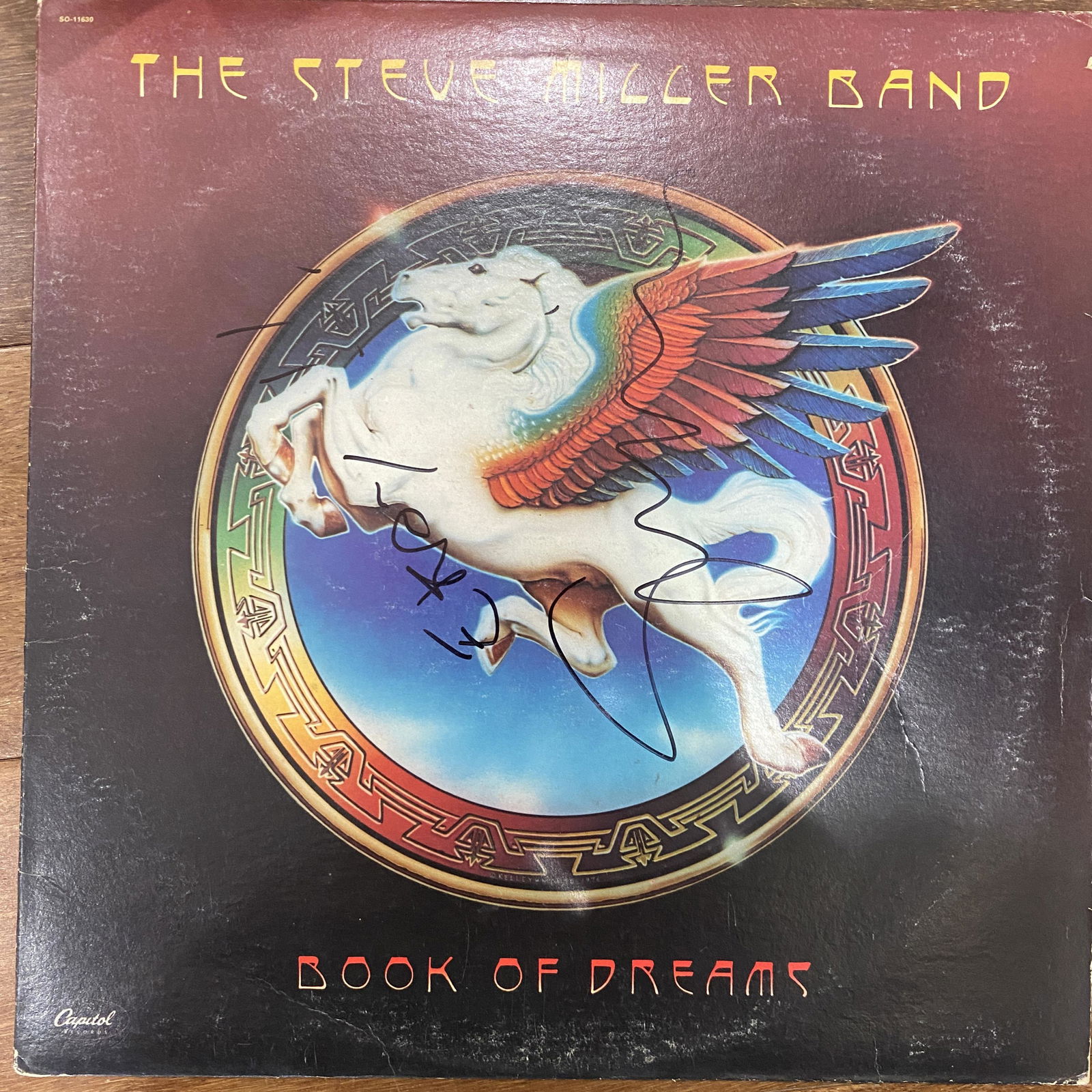 Steve Miller Autographed Album W/EBAY INSCRIPTION (1 of 1)