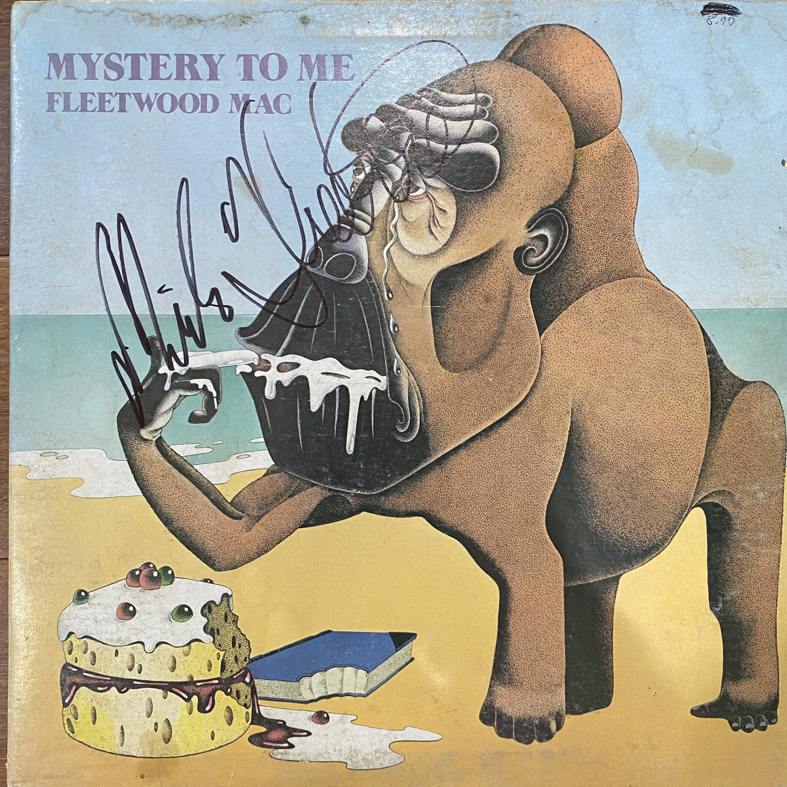 Mick Fleetwood Autographed ALBUM (1 of 1)
