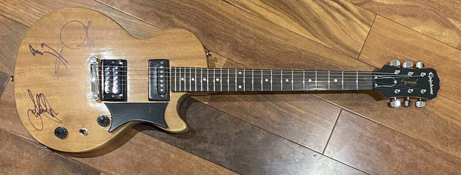 Led Zeppelin Autographed Guitar PAGE PLANT JONES! (1 of 1)