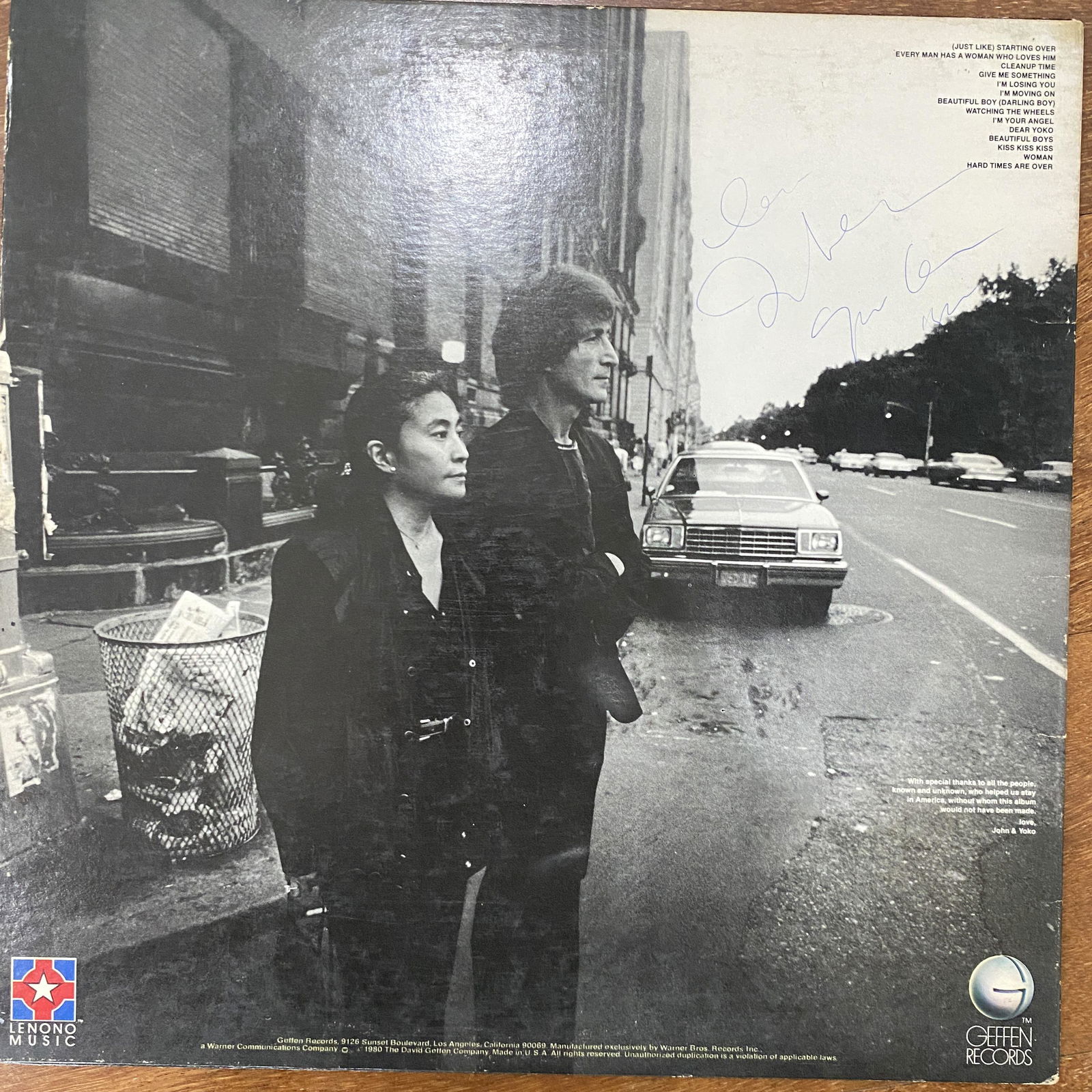 John Lennon Autographed ALBUM! (1 of 1)