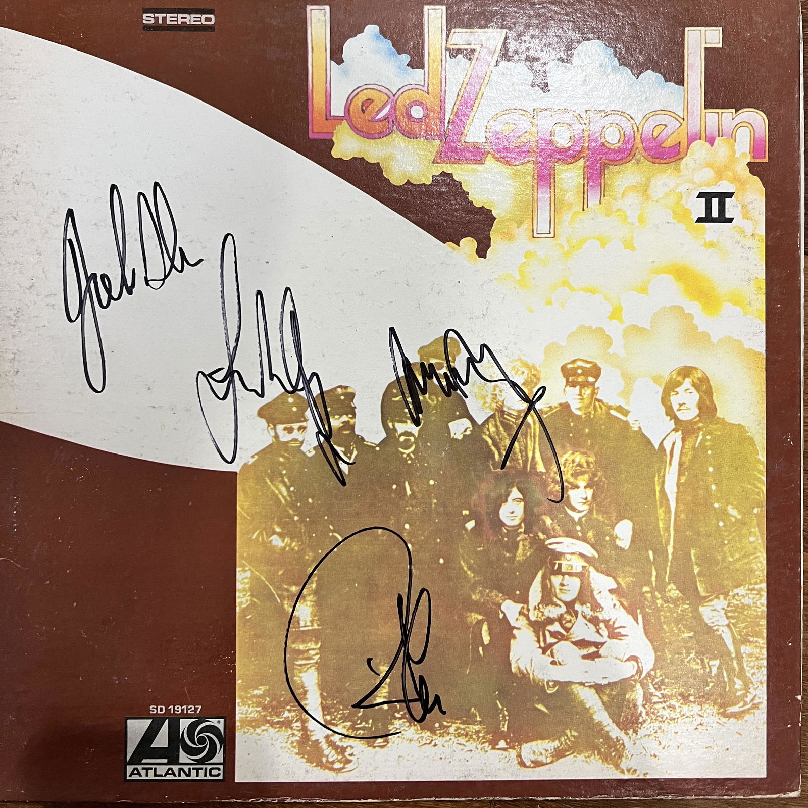 Led Zeppelin Autographed ALBUM All 4 Bonham (1 of 1)