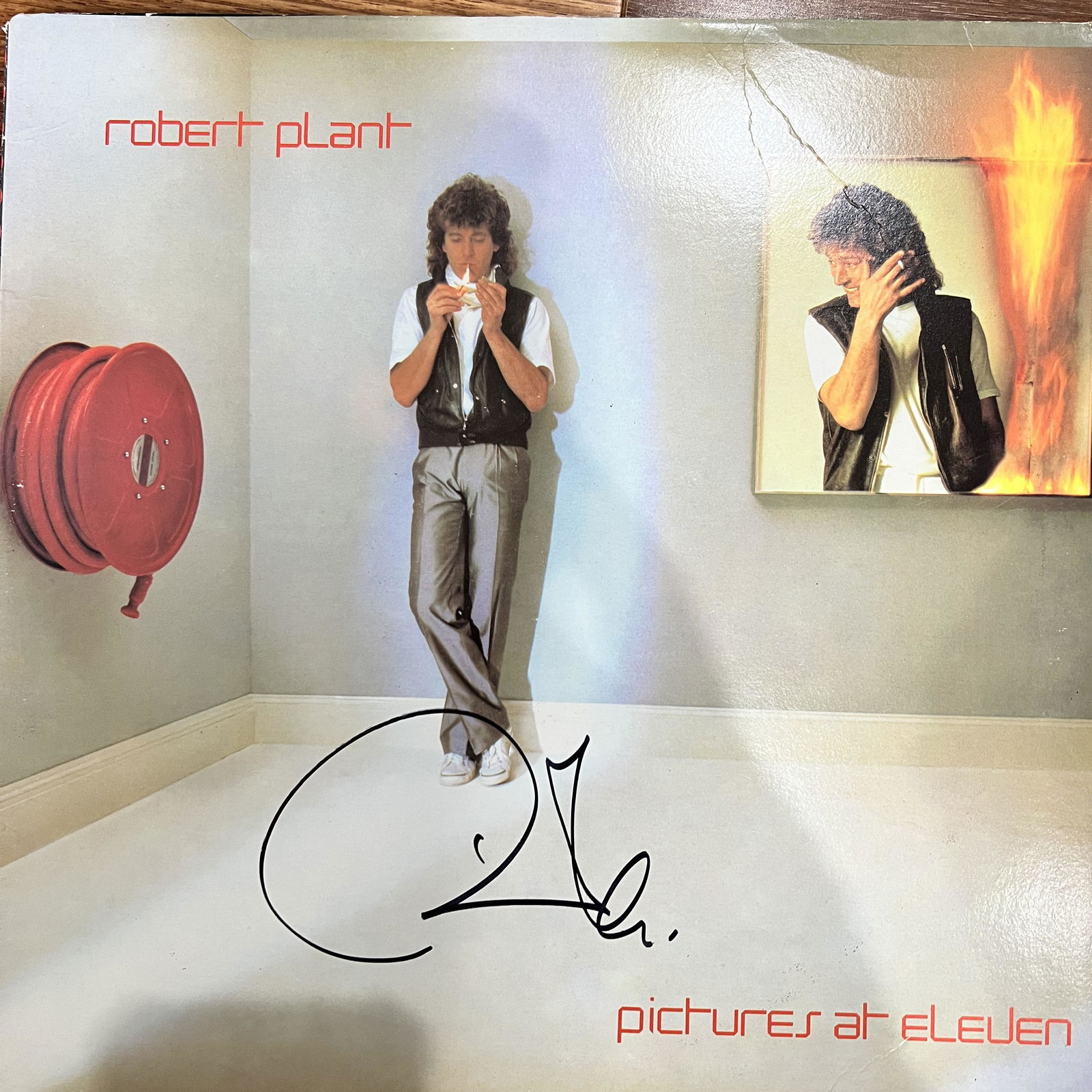 Robert Plant Autographed ALBUM (1 of 1)