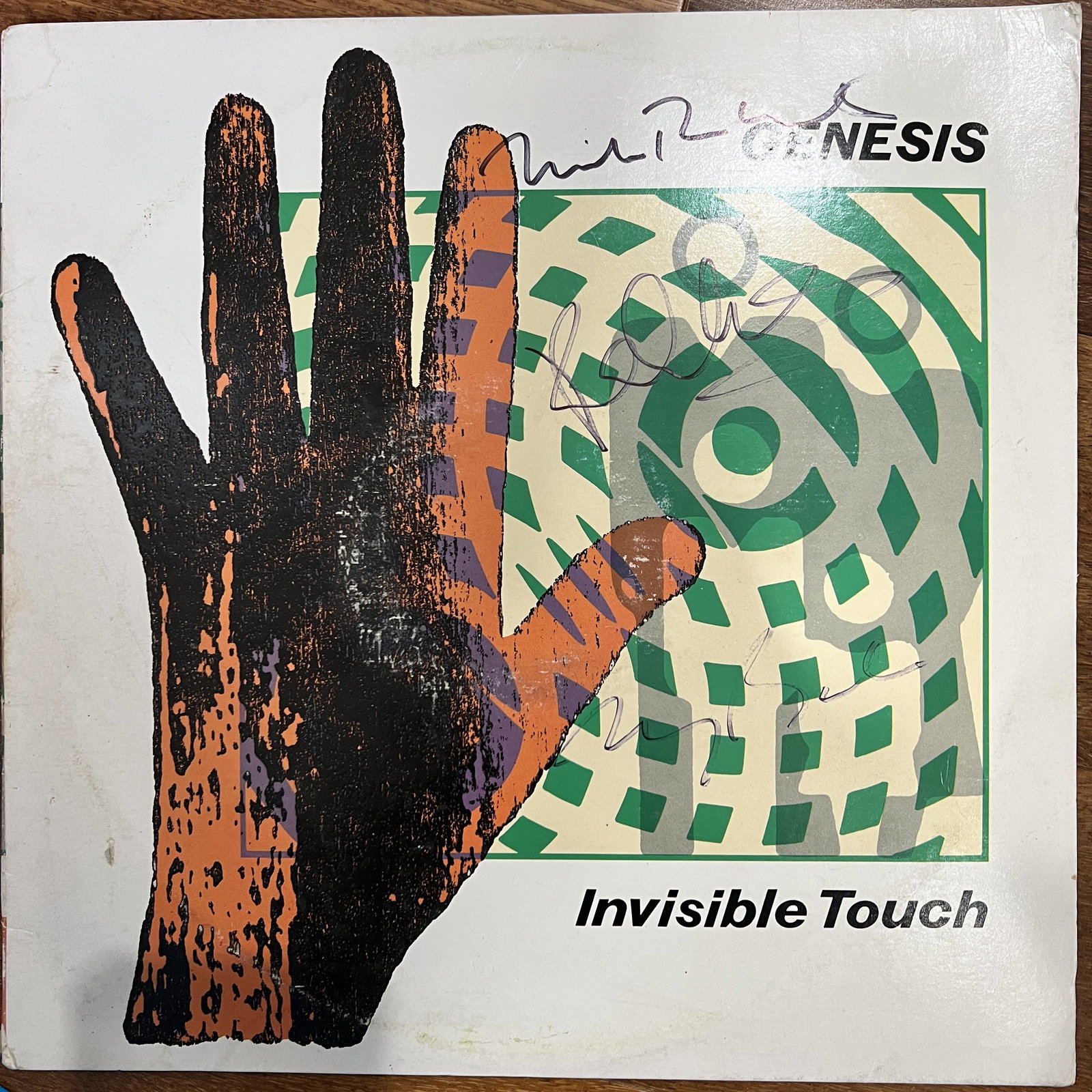 Genesis AUTOGRAPHED Album All 3 (1 of 1)