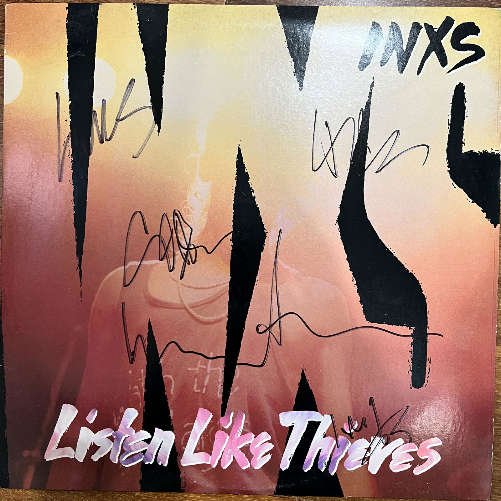 Inxs Autographed ALBUM Signed by all W/MICHAEL (1 of 1)