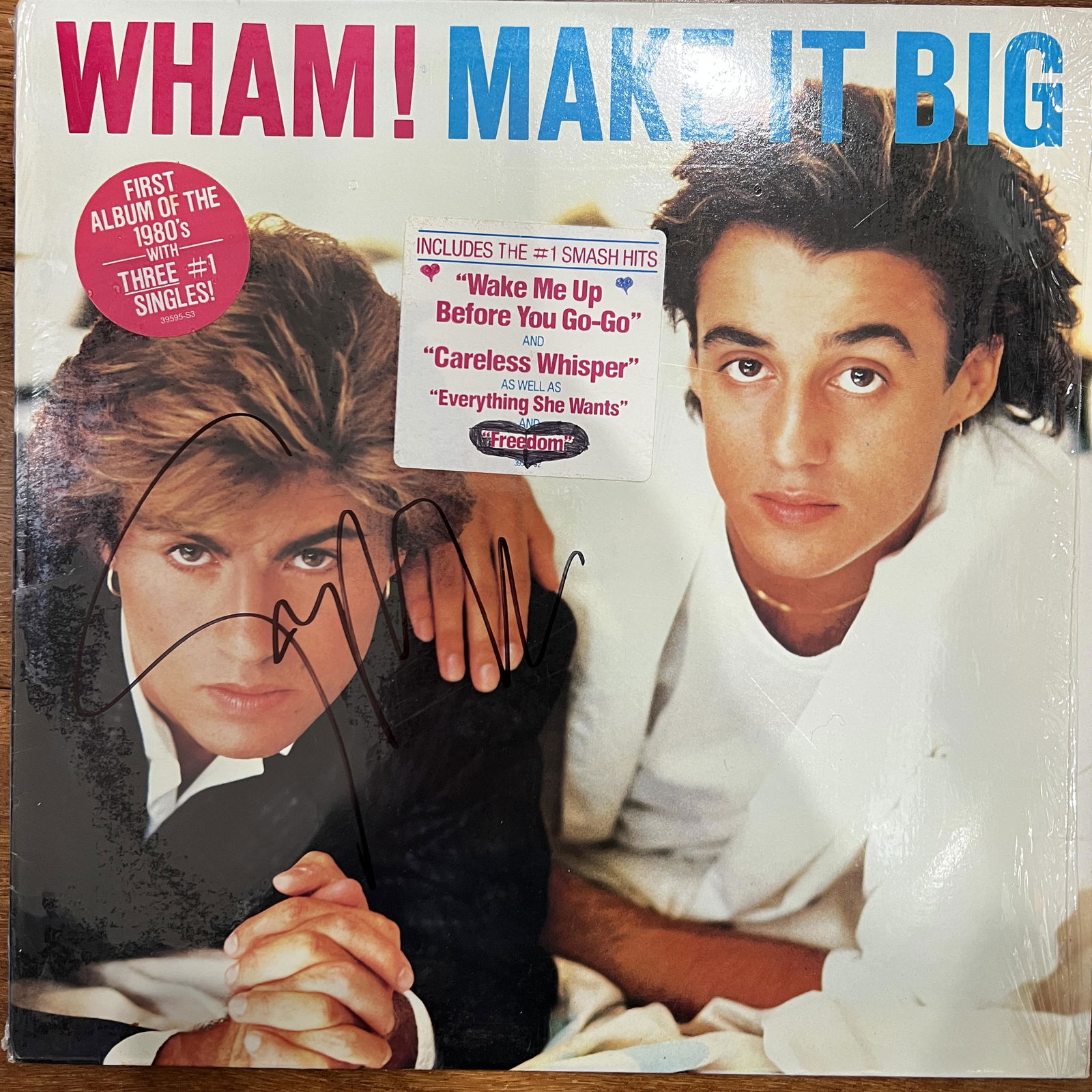 George Michael Autographed Album (1 of 1)