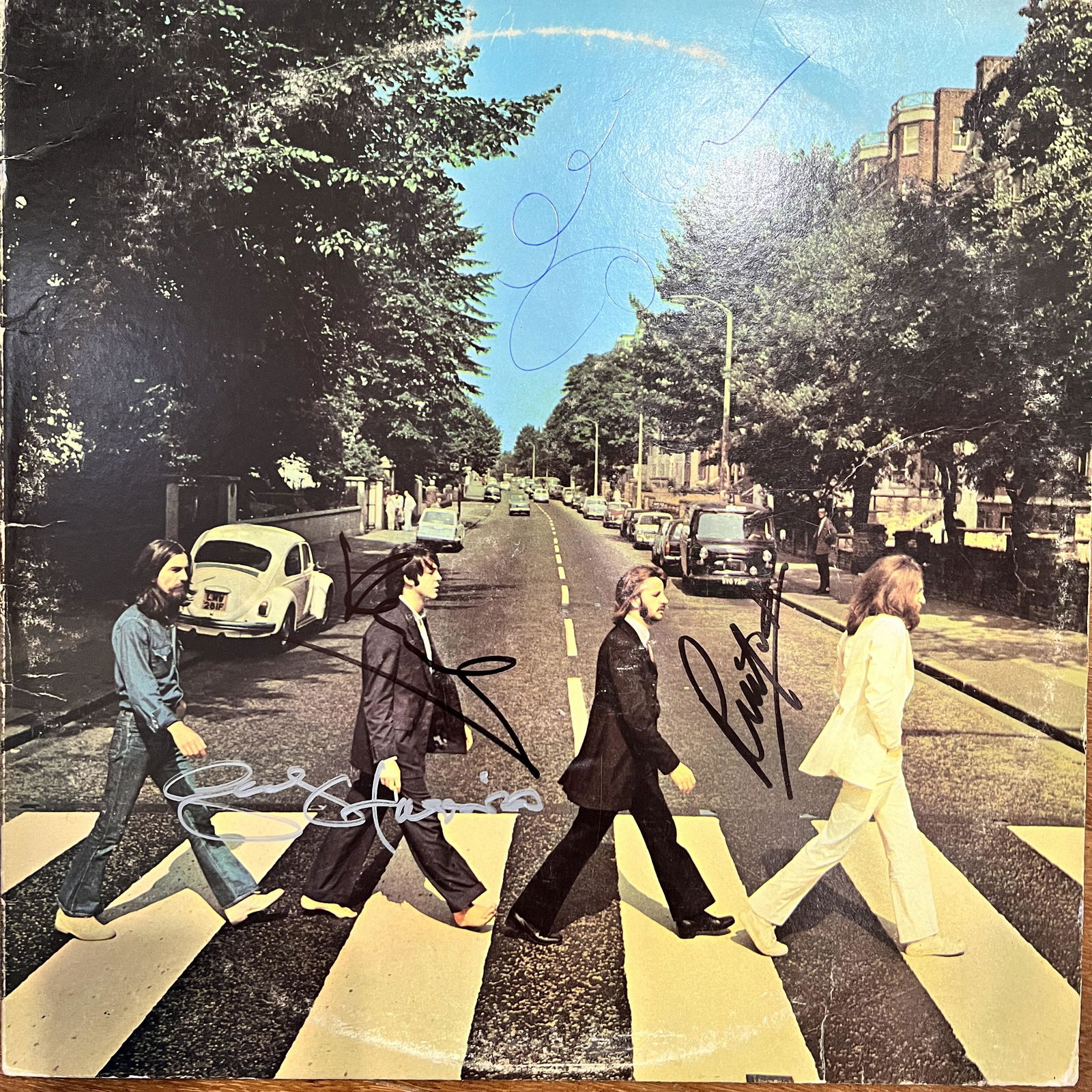 The Beatles Autographed Album LENNON PAUL GEORGE RINGO (1 of 1)