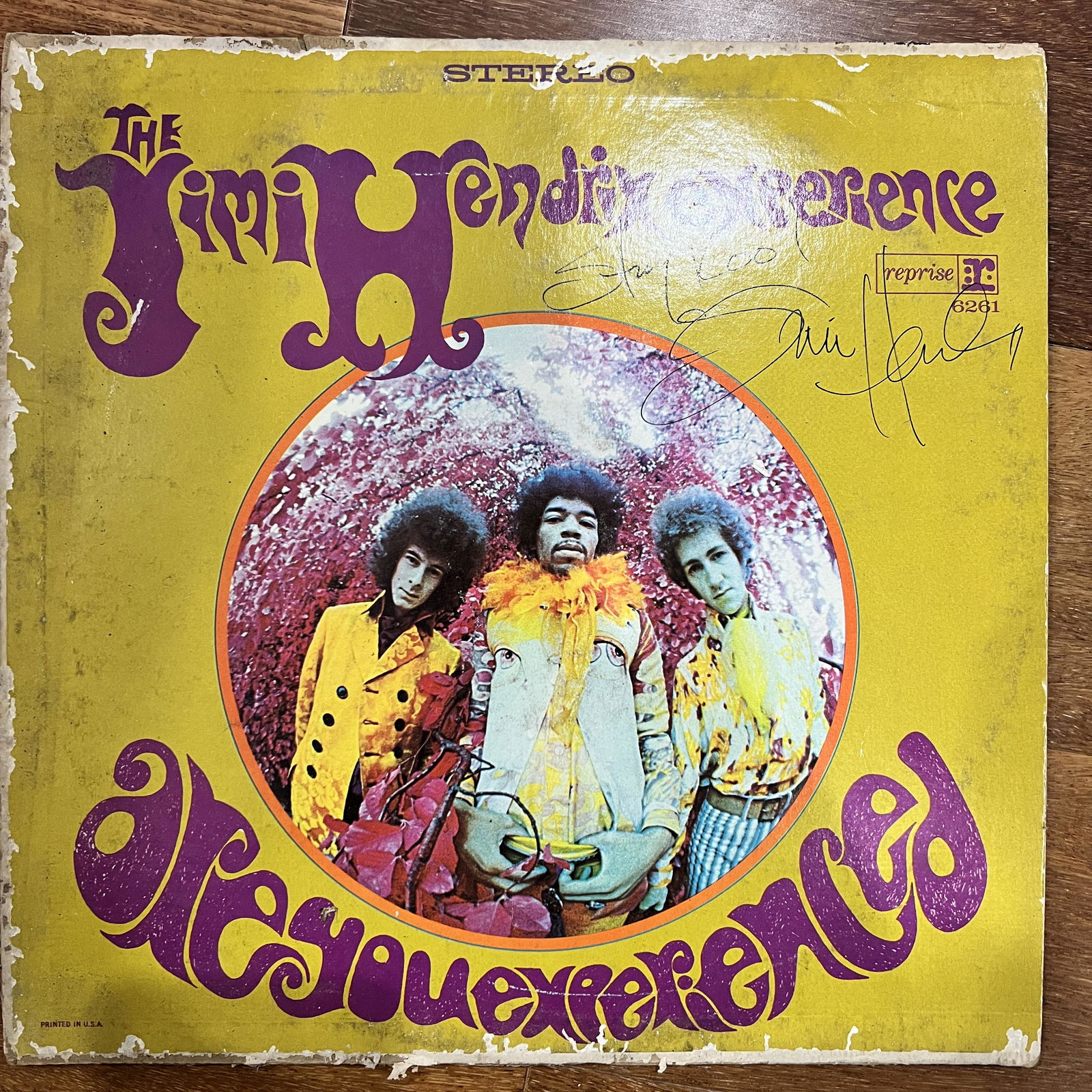 Jimi Hendrix Autographed ALBUM (1 of 1)