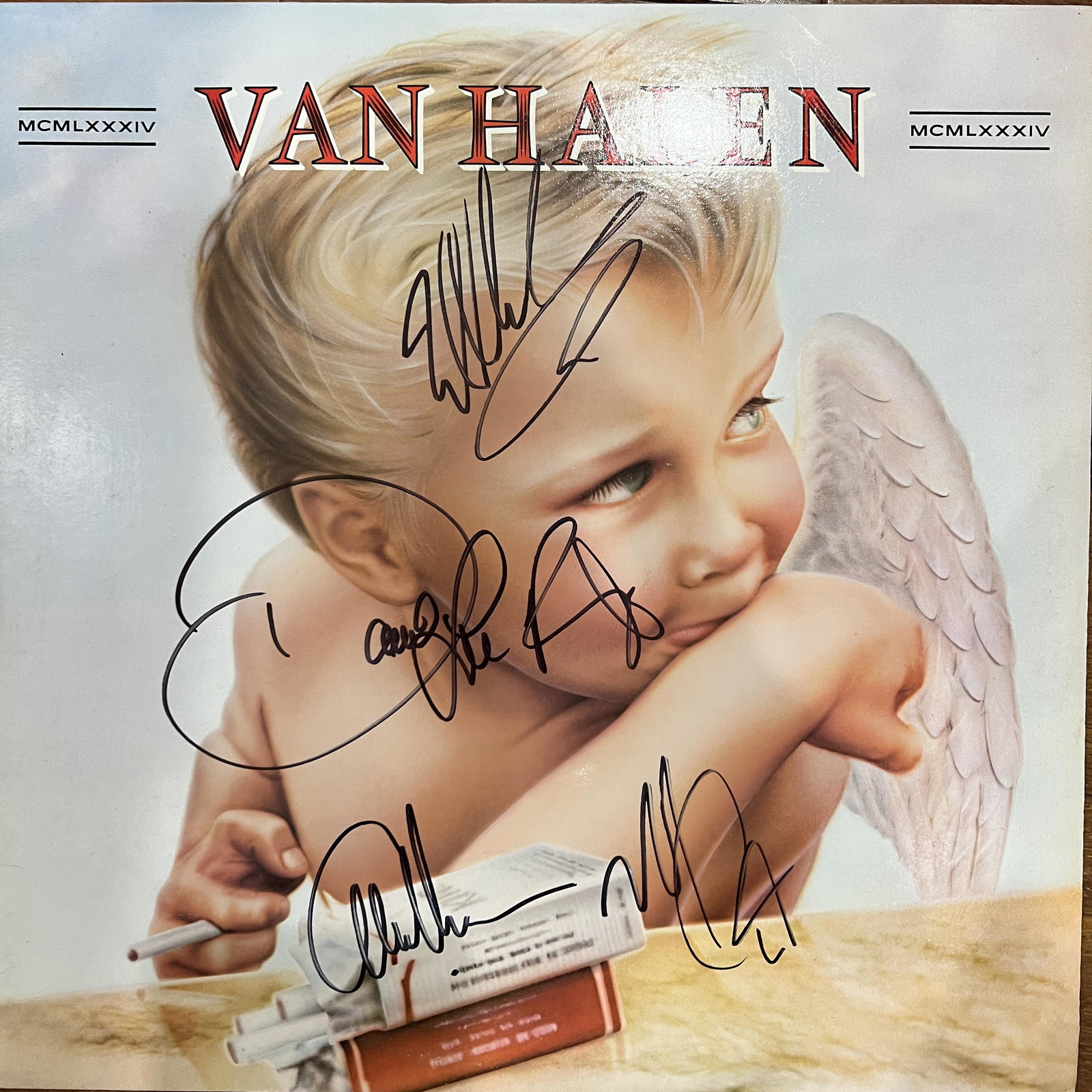 Van Halen Autographed ALBUM: Displays are not framed, and can be framed for a cost. Framed items will state they are framed in the name of the item. All signed items come with a COA. Ask any and all questions BEFORE bidding. Sign
