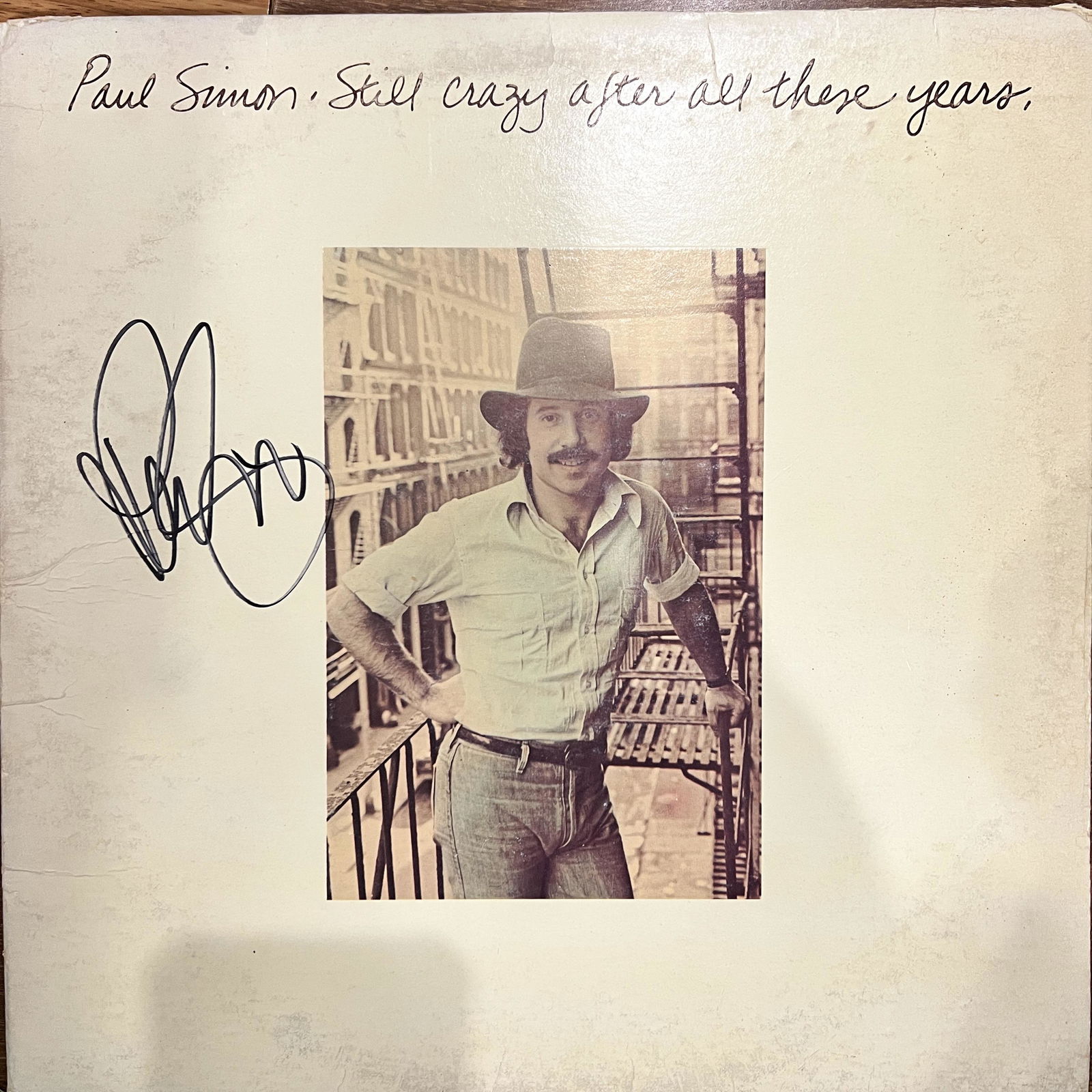Paul Simon Autographed ALBUM (1 of 1)