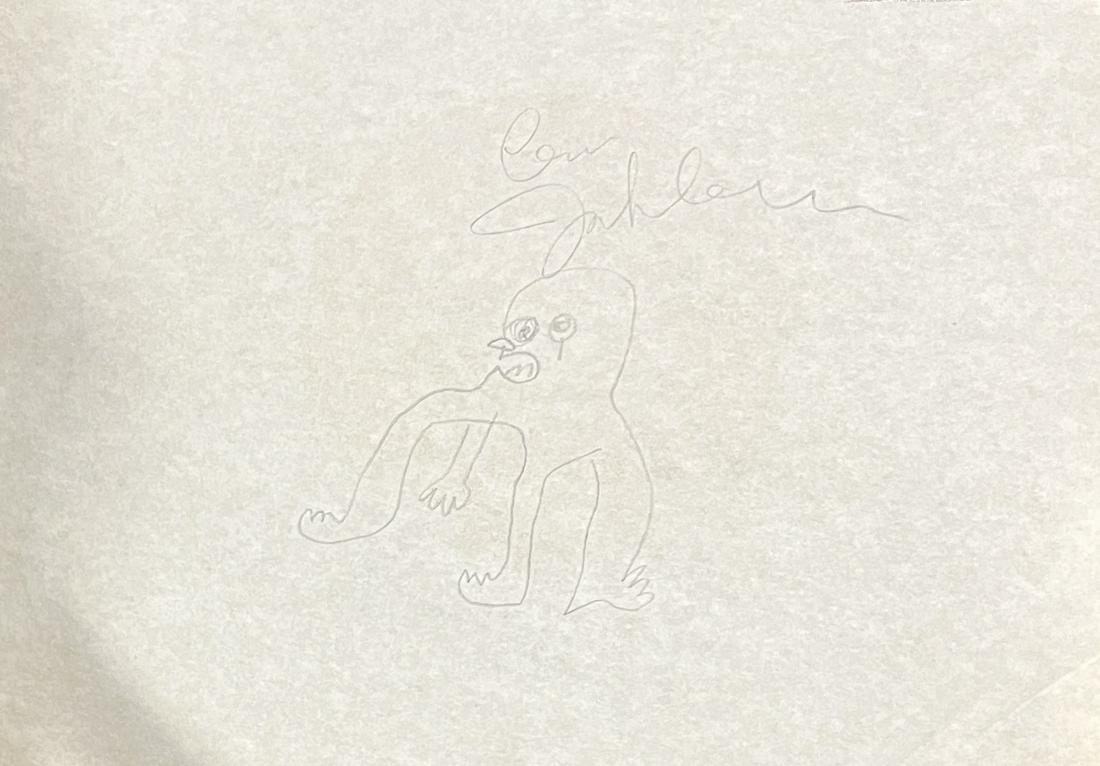 John Lennon Autographed Sketch (1 of 1)