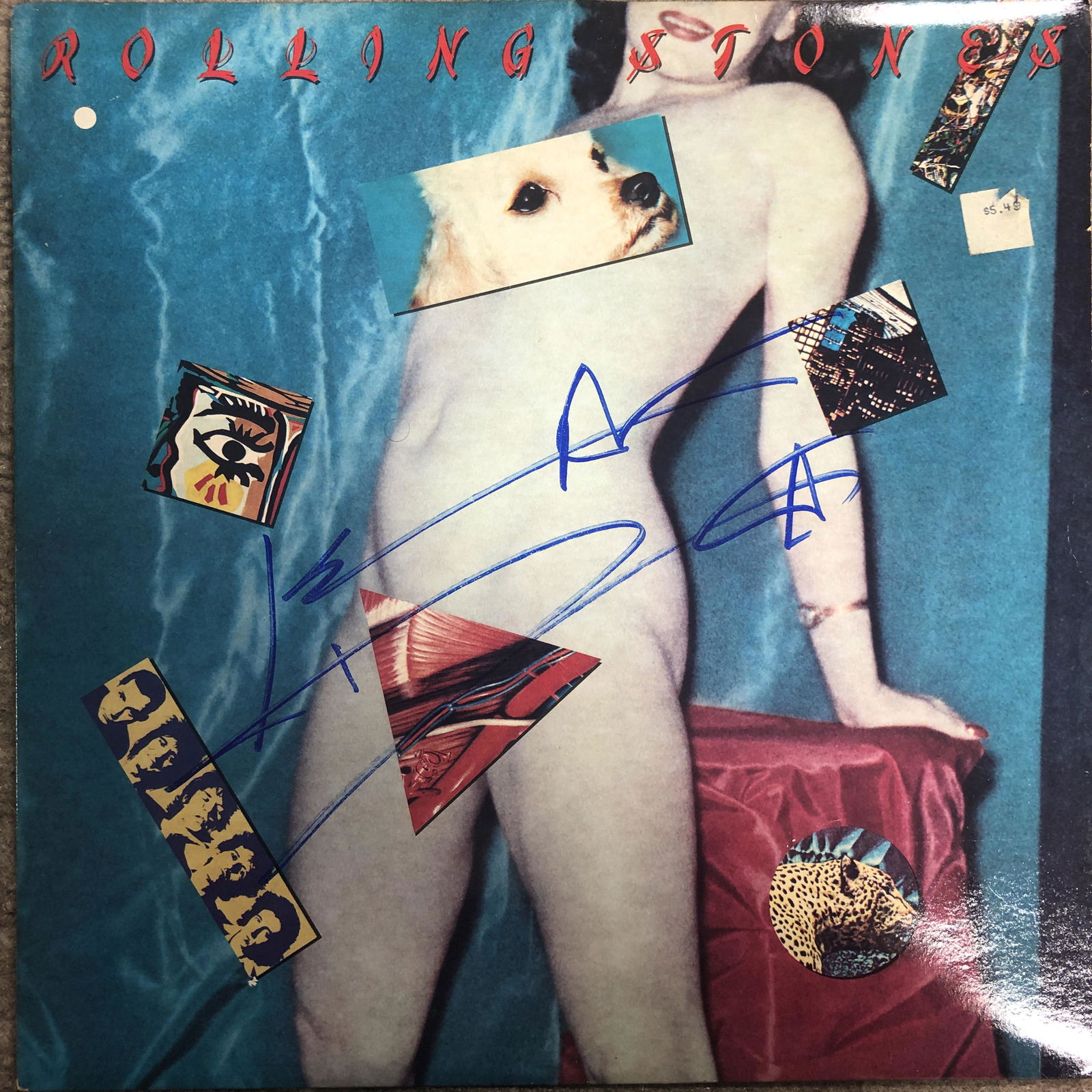 Keith Richards Autographed Album Cover (1 of 1)