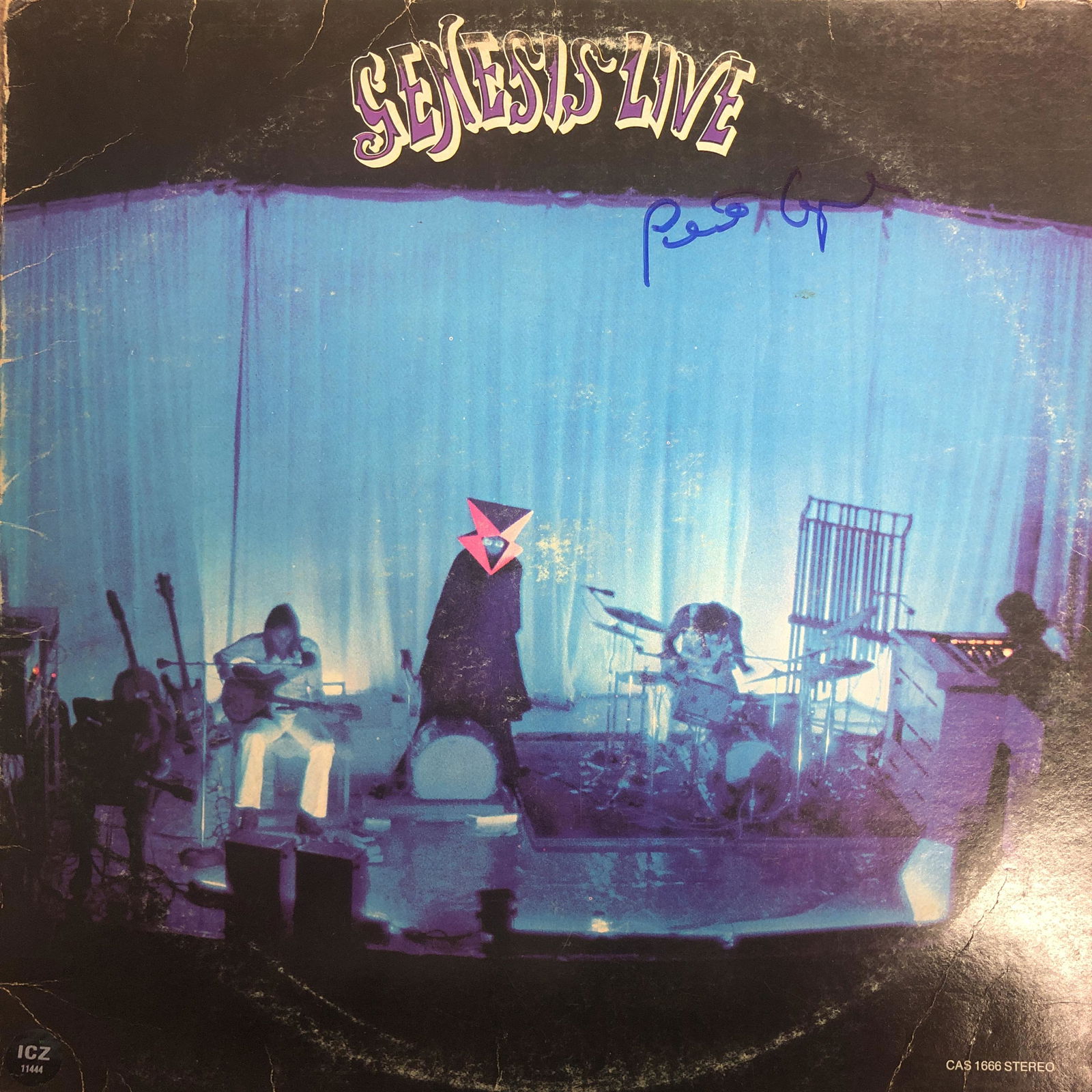 Peter Gabriel Autographed Album Cover (1 of 1)