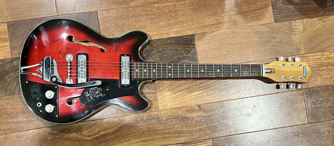 JIMI HENDRIX Autographed Guitar MITCH NOEL! (1 of 1)