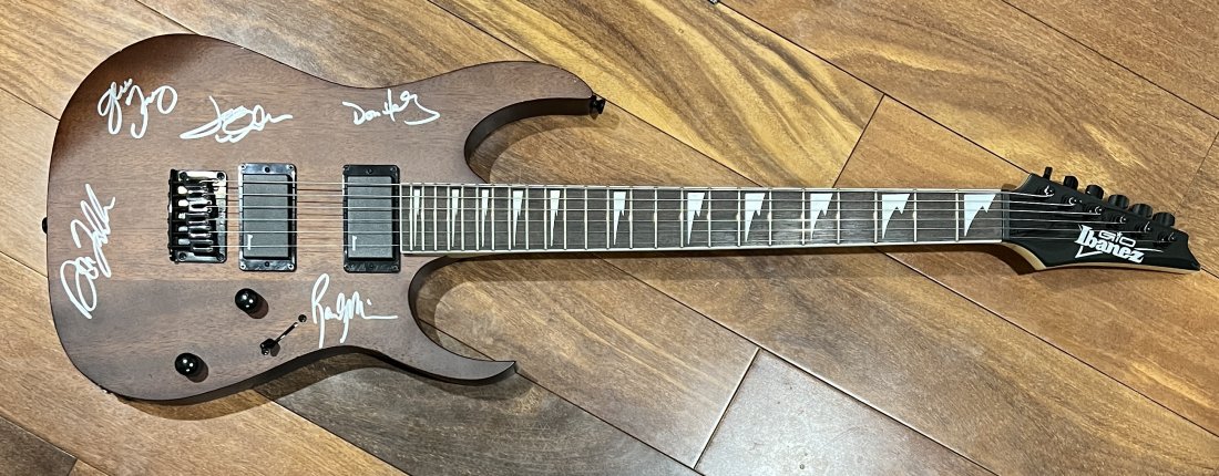 The Eagles Autographed Guitar FELDER HENLEY RANDY GLEN DON (1 of 1)