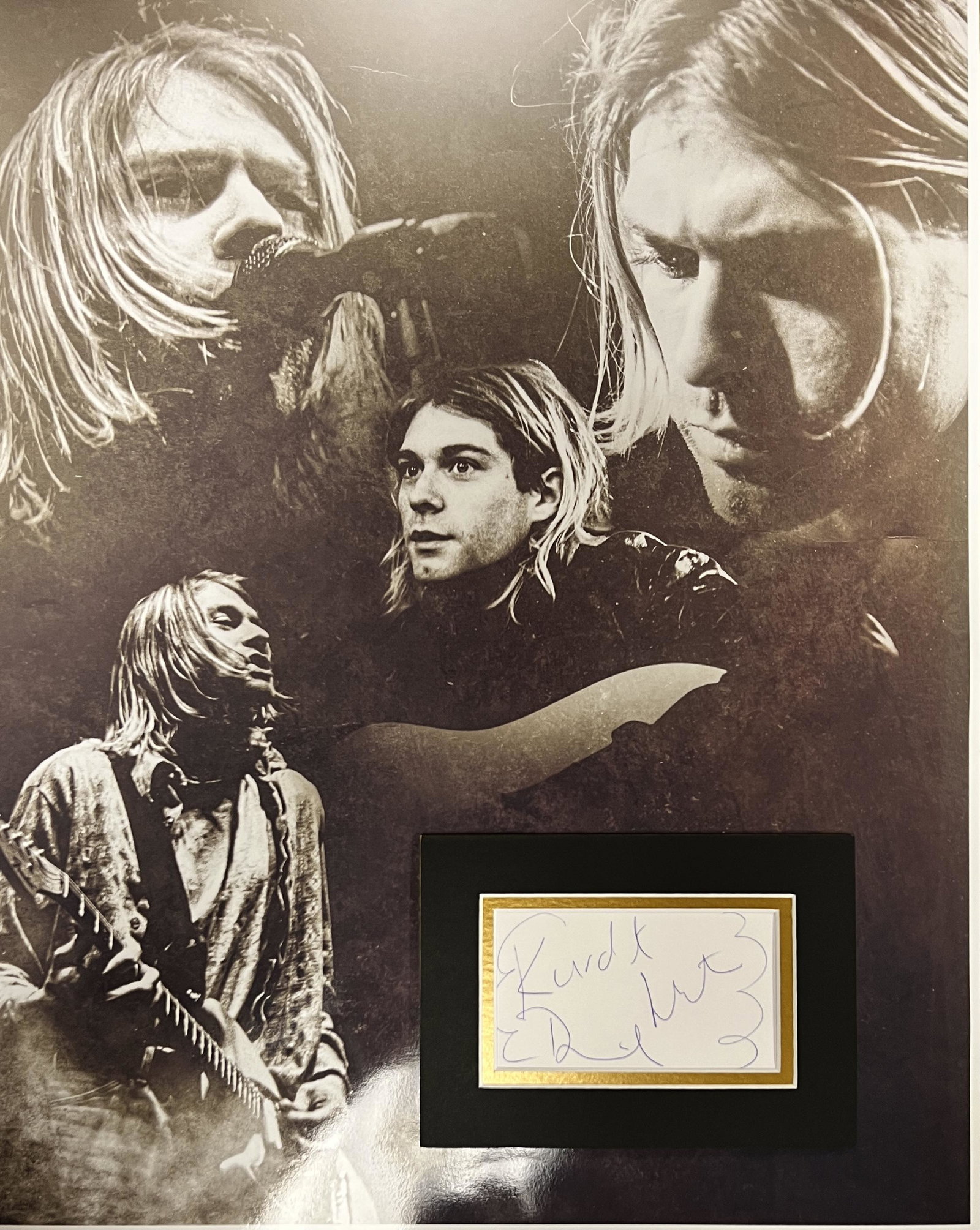 Nirvana Autograph Display (1 of 1)