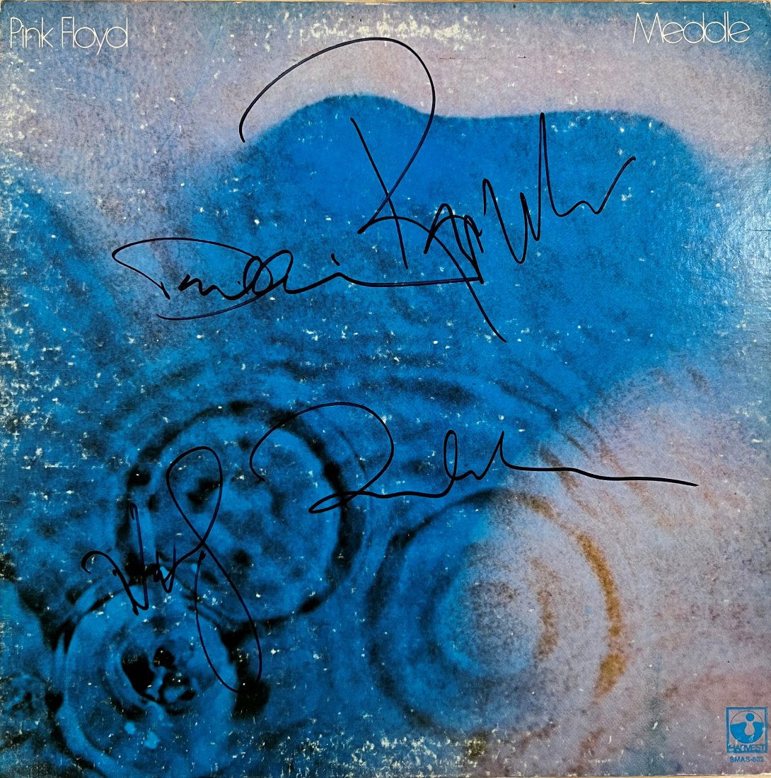 Pink Floyd Autograph Album ALL 4 (1 of 1)