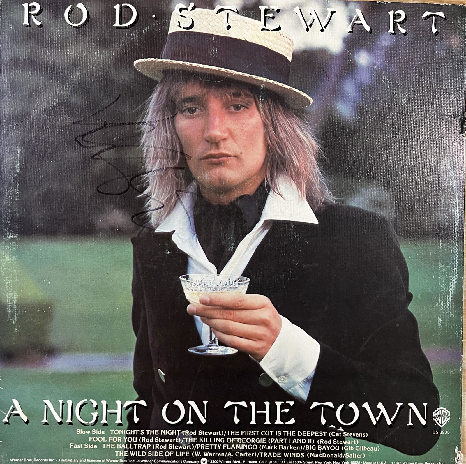 Rod Stewart Autograph Album (1 of 1)