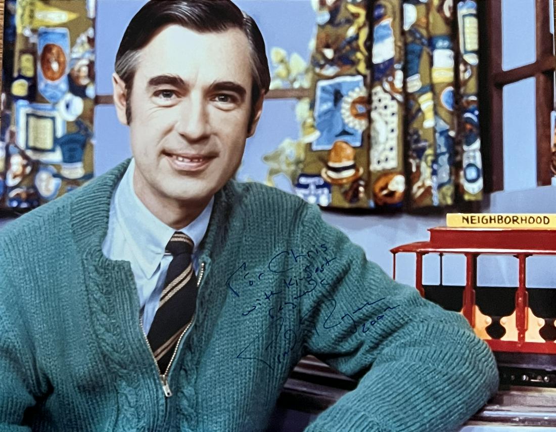 Mister Rogers Autographed 8x10 (1 of 1)