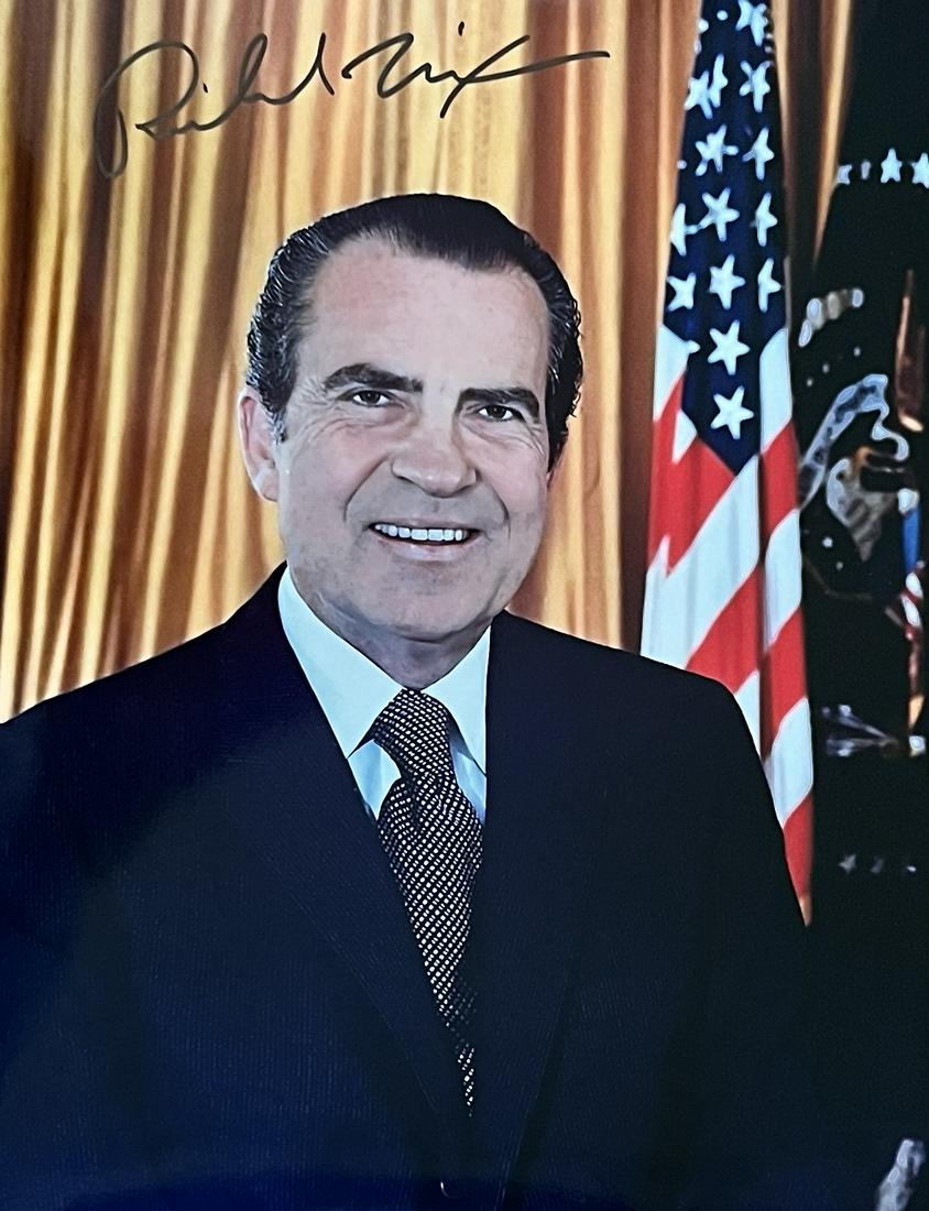 Richard Nixon  Autographed 8x10 (1 of 1)