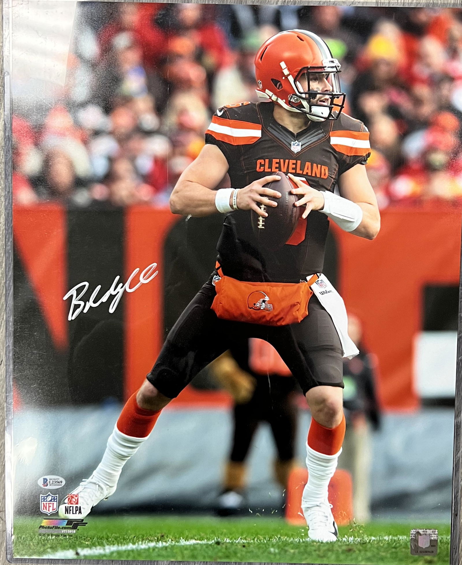 Baker Mayfield Autographed 16X20 Photo (1 of 1)