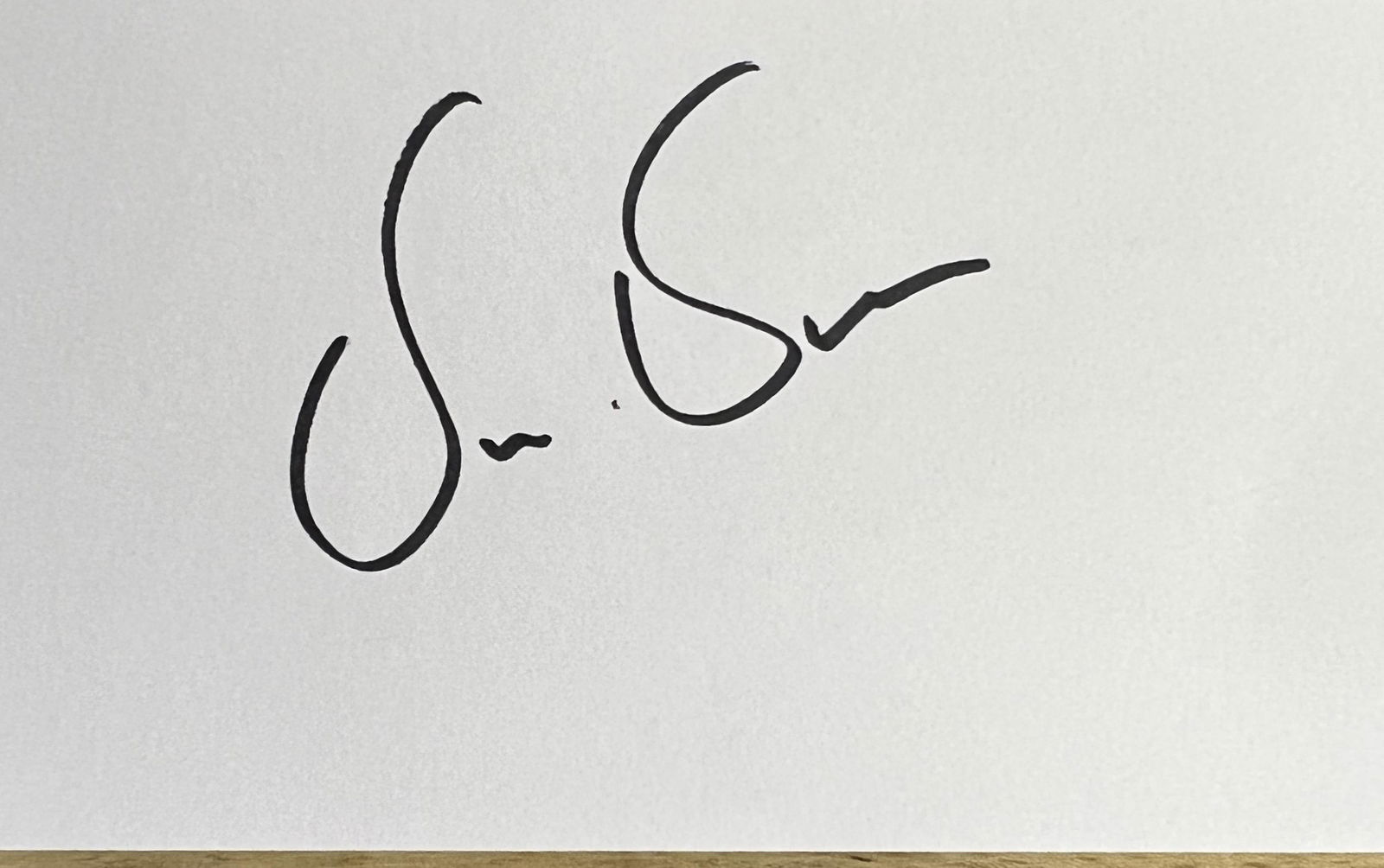 Dr Dre Autographed CARD (1 of 1)