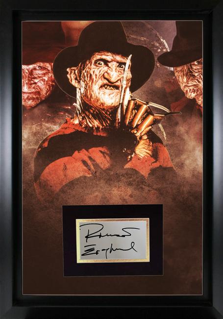 Robert Englund Autographed Display (1 of 1)