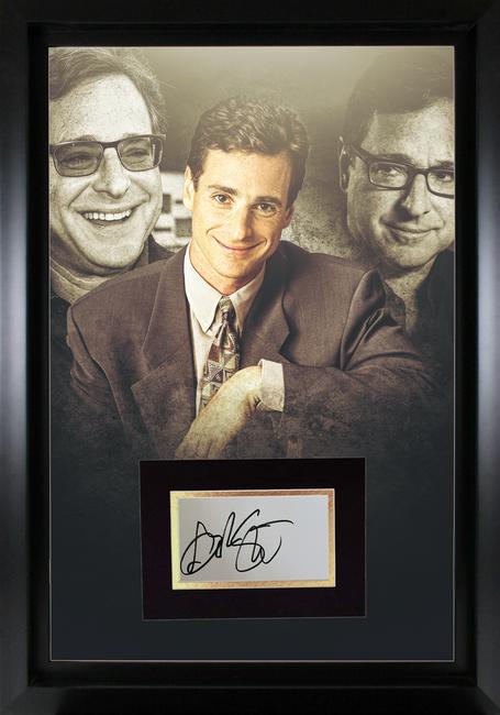 Bob Saget Autographed Display (1 of 1)