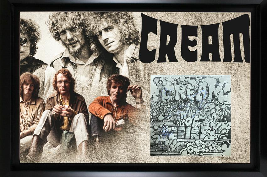Cream Autographed Album Display (1 of 1)