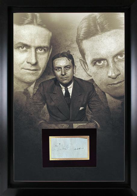 Elliot NESS Autographed Display (1 of 1)