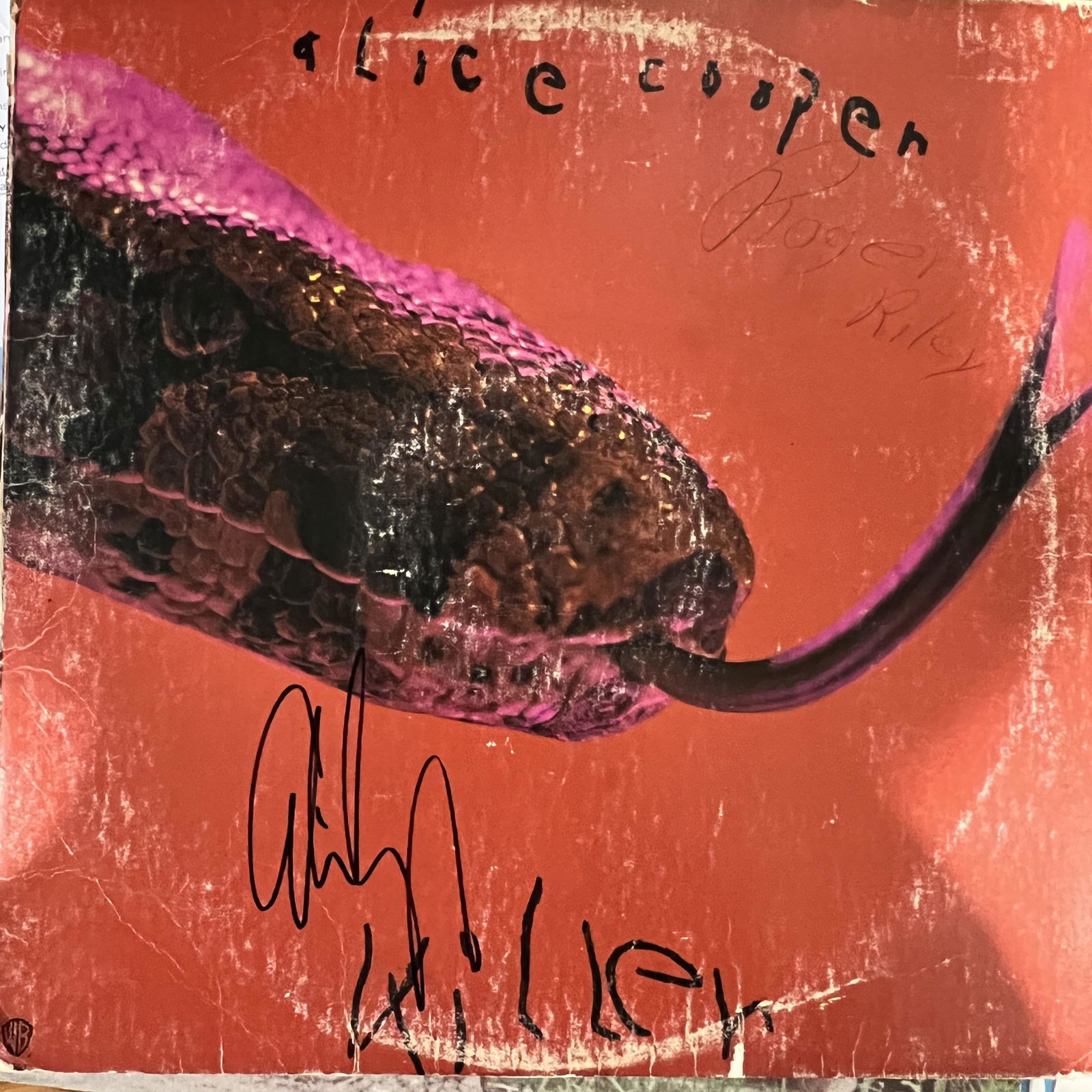 Alice Cooper Autographed ALBUM (1 of 1)